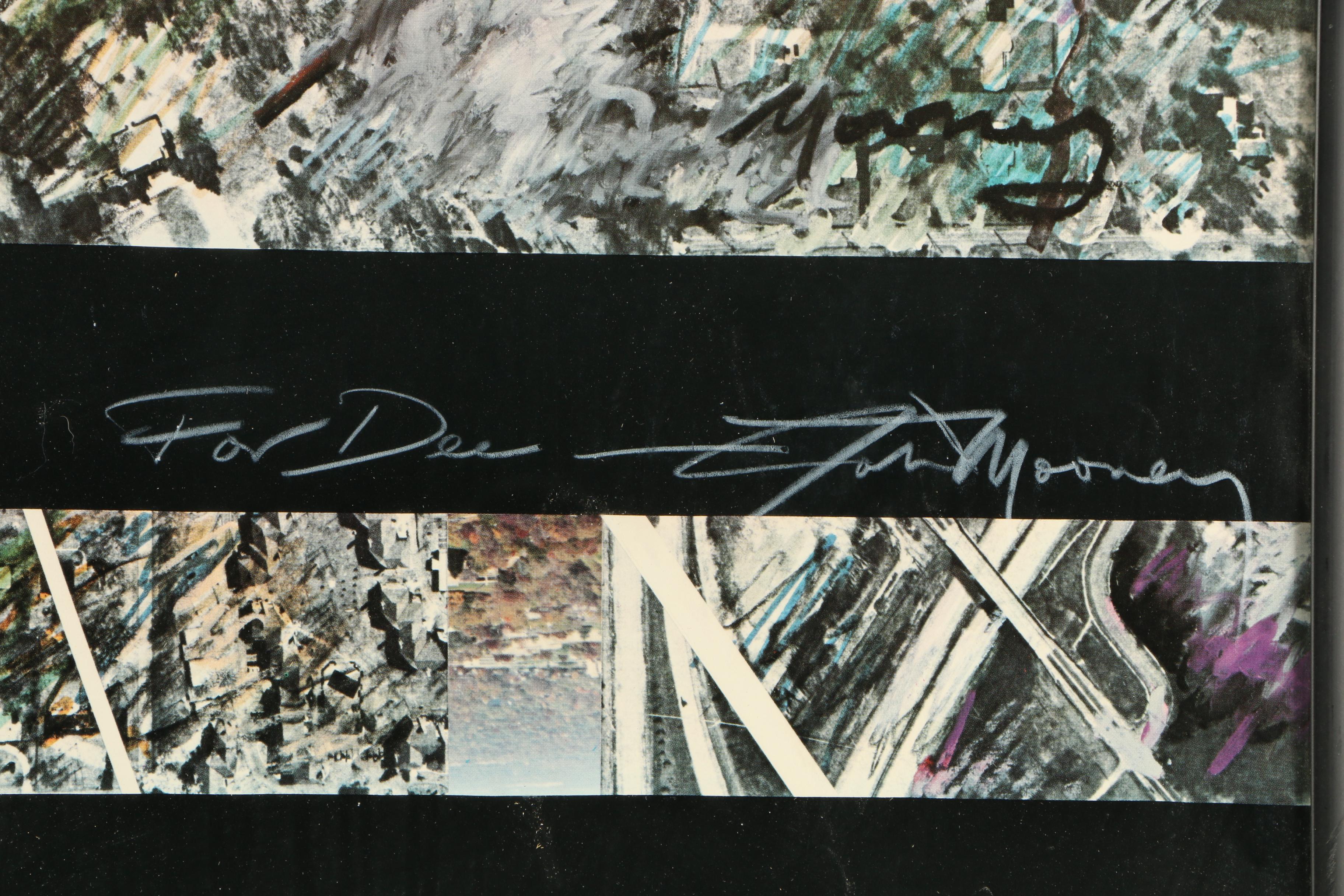 John David Mooney Signed Indianapolis Museum of Art Exhibition Poster