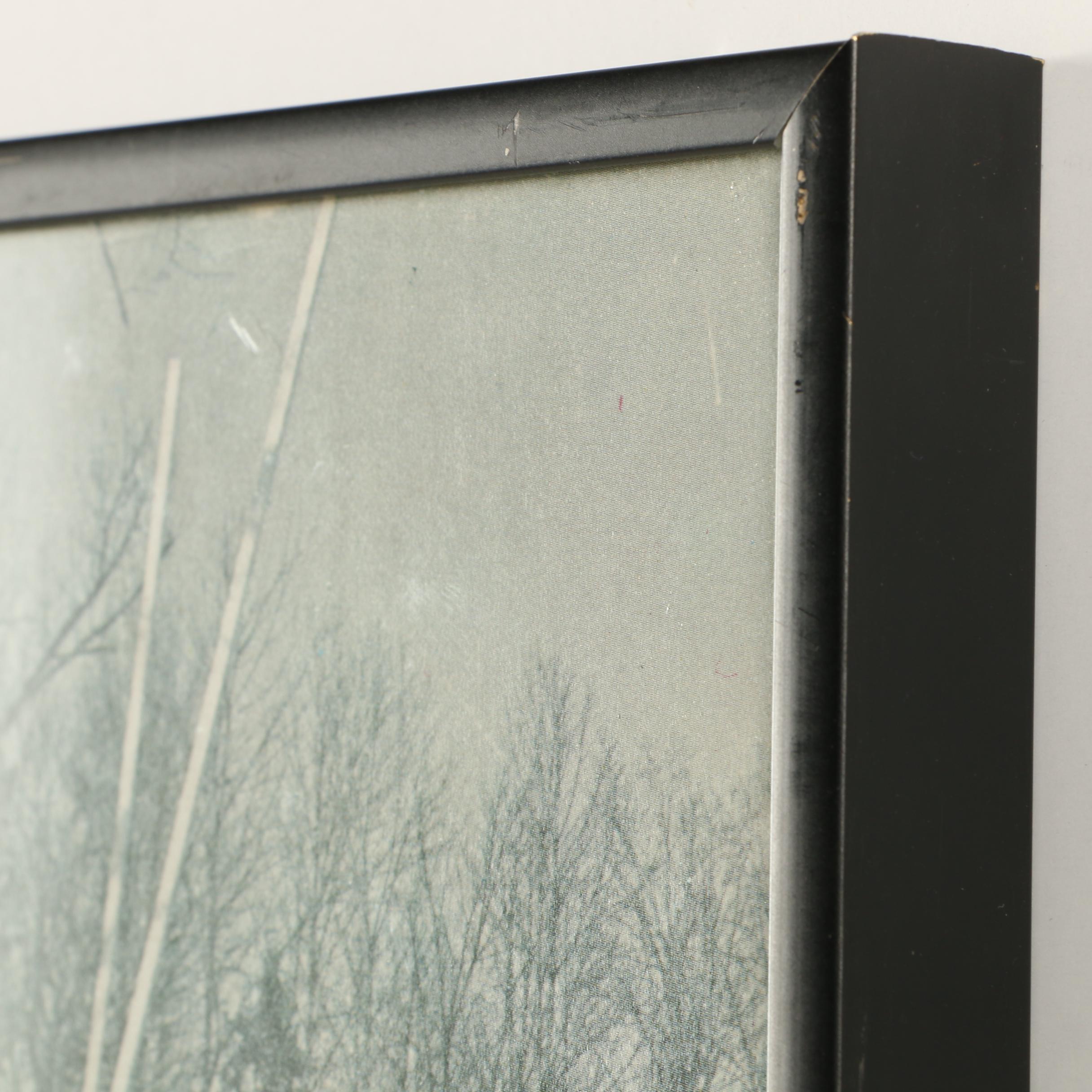 John David Mooney Signed Indianapolis Museum of Art Exhibition Poster