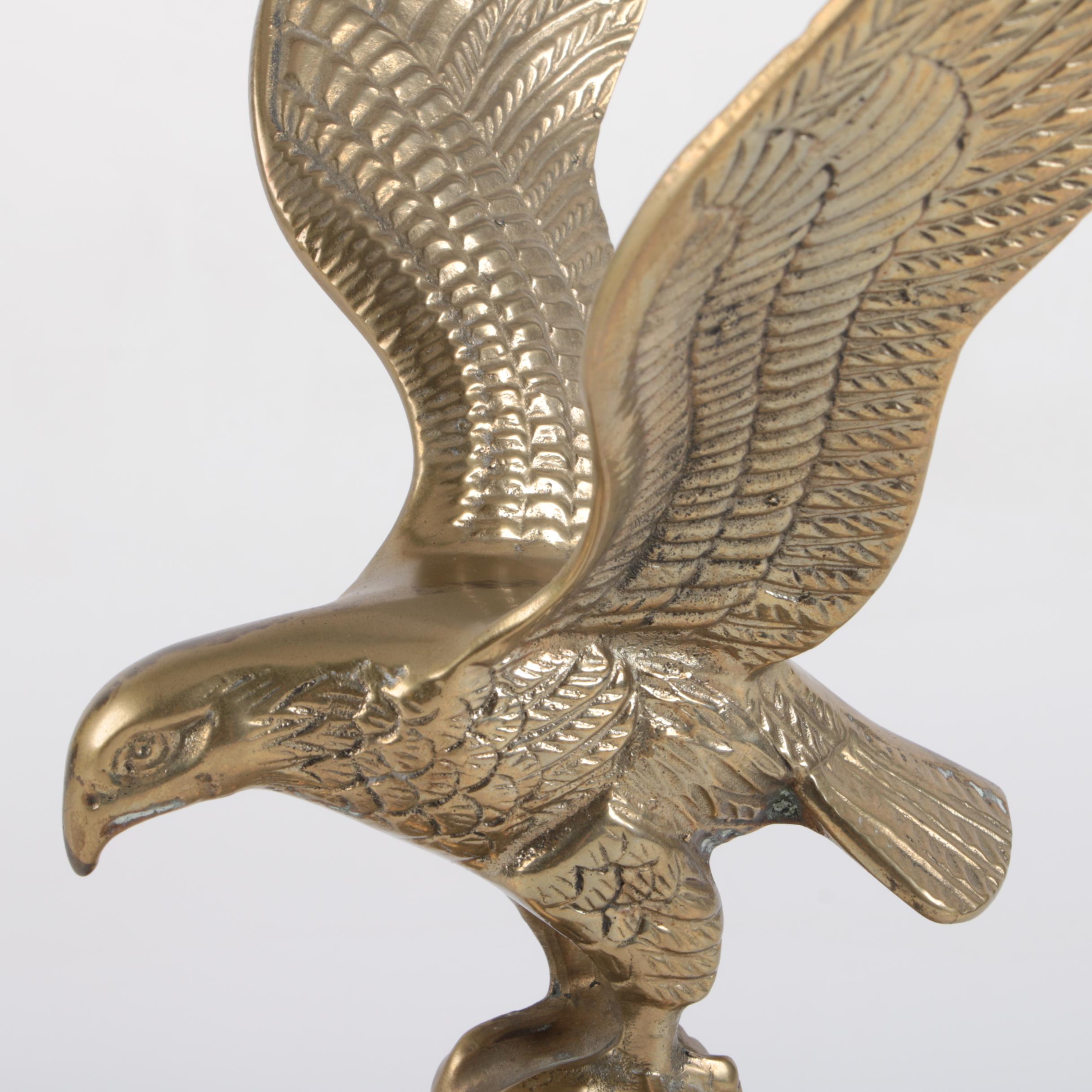 Brass Eagle Figurine