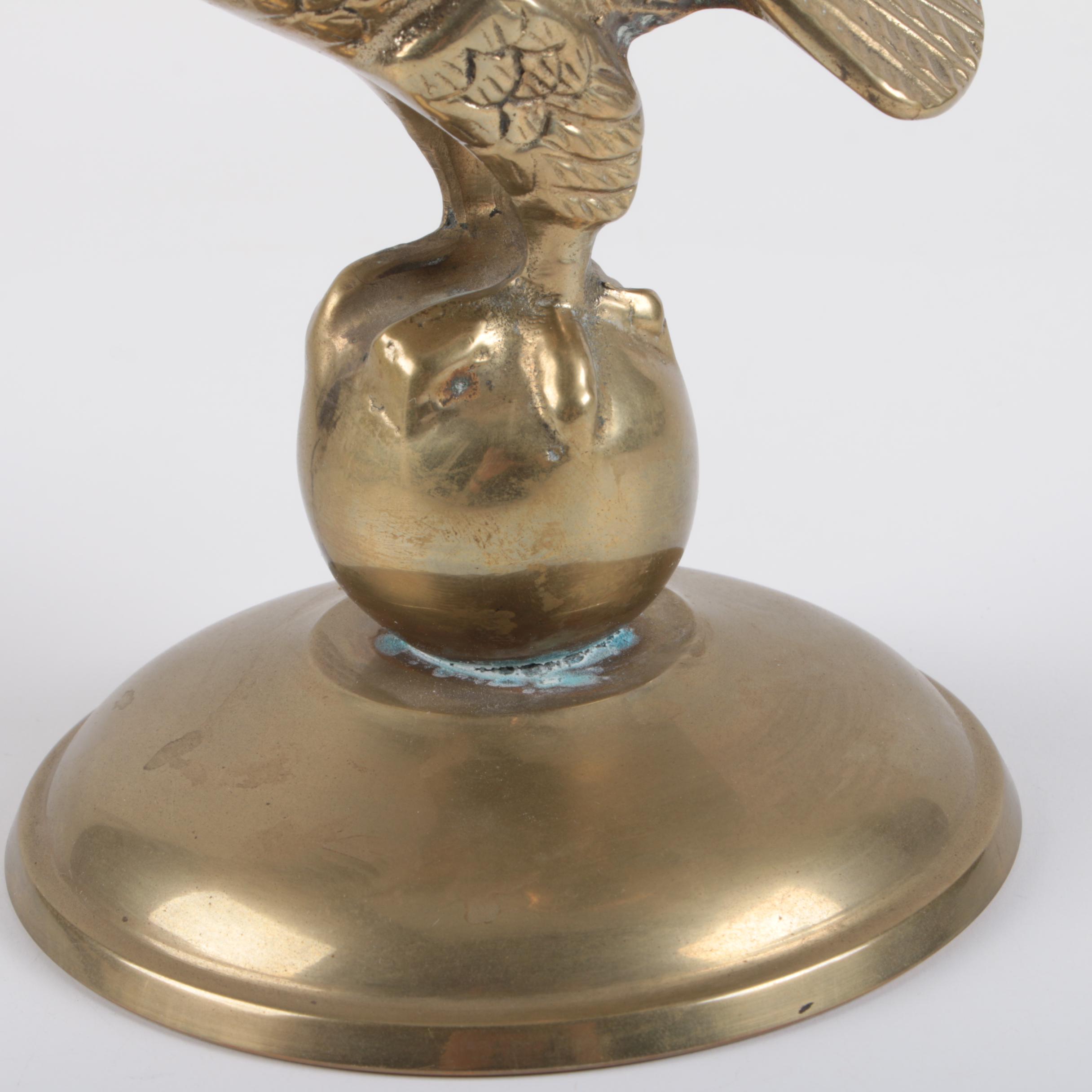 Brass Eagle Figurine