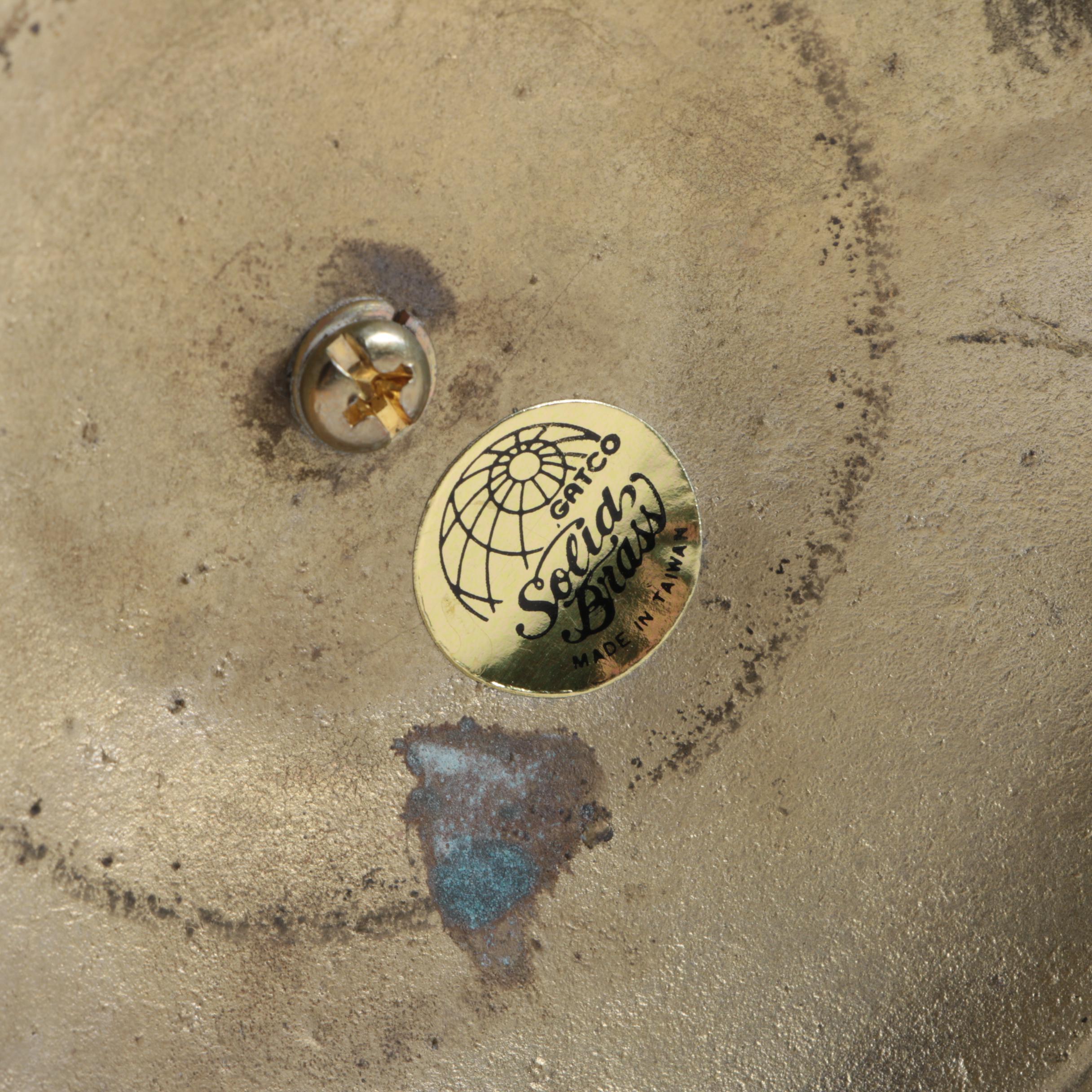 Brass Eagle Figurine