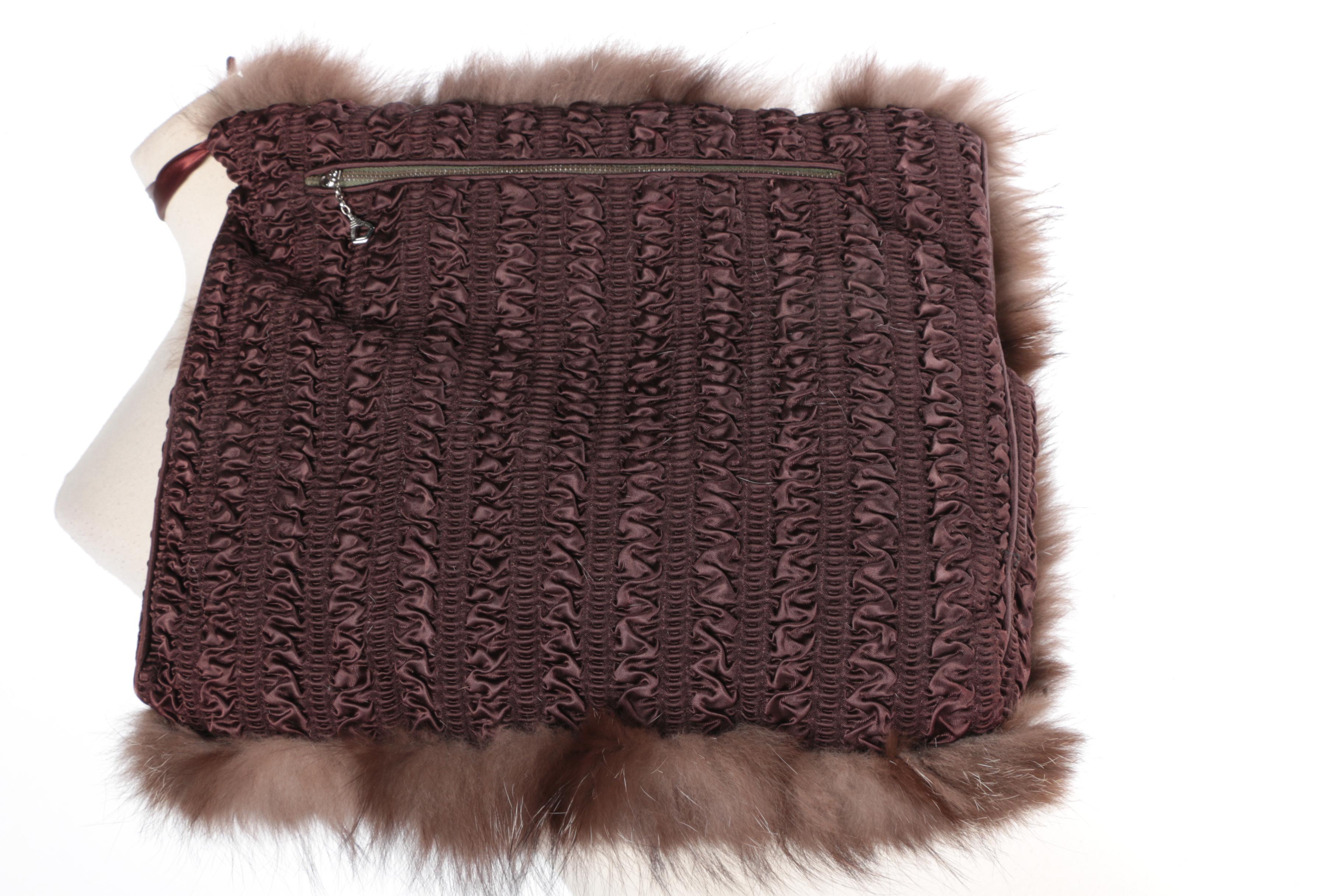 Roy Solari Fox Fur Wrap and Muff