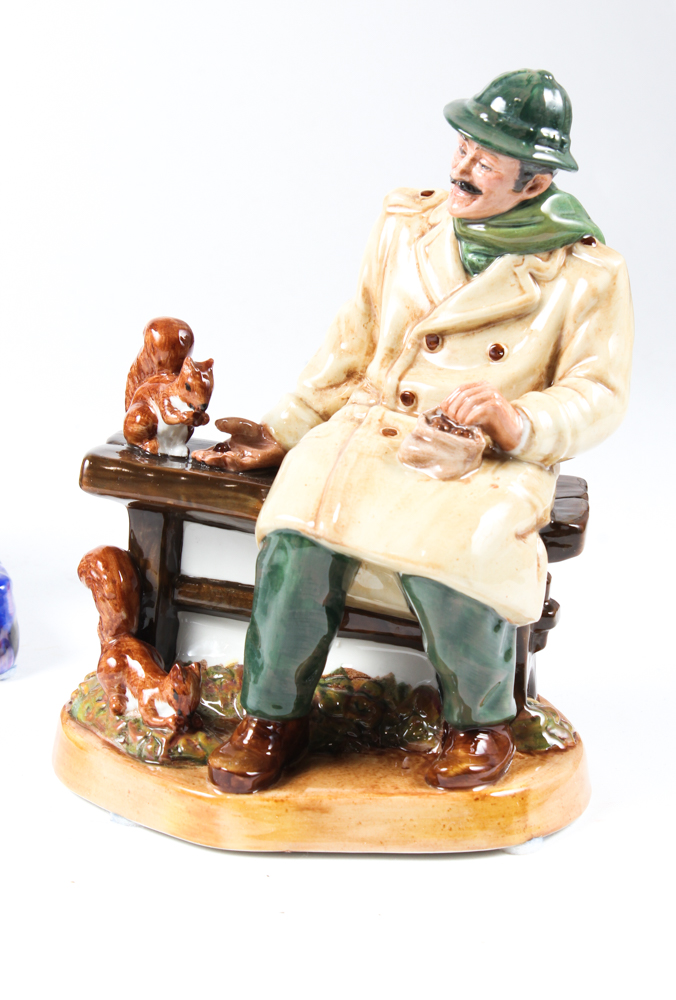 Royal Doulton "Lunchtime", "Wayfarer", "The Potter" Figurines