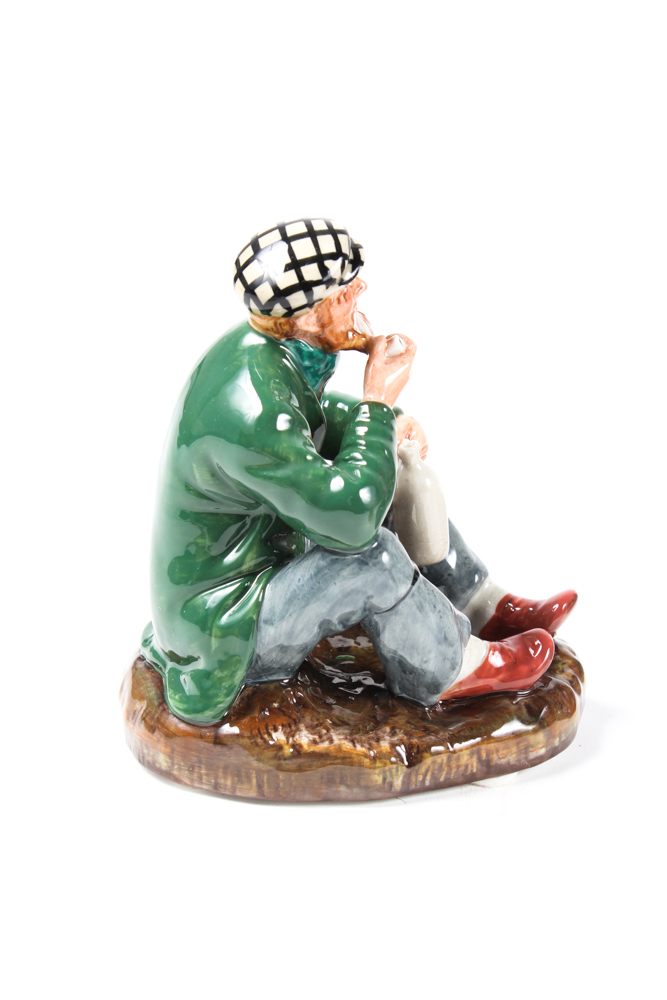 Royal Doulton "Lunchtime", "Wayfarer", "The Potter" Figurines