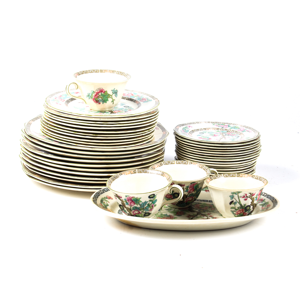 Myott, Son & Co. "Indian Tree" Dinnerware