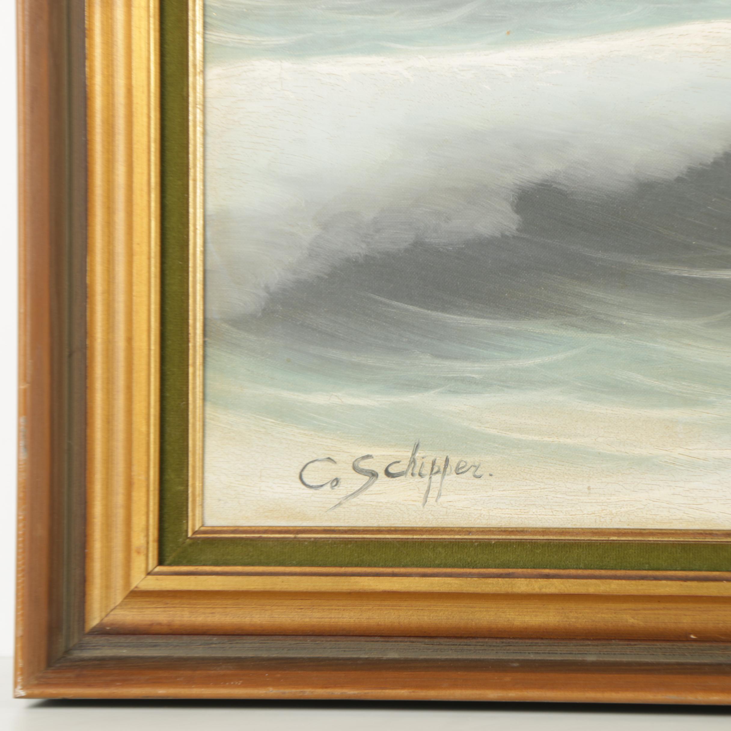 C. Schipper Oil Painting