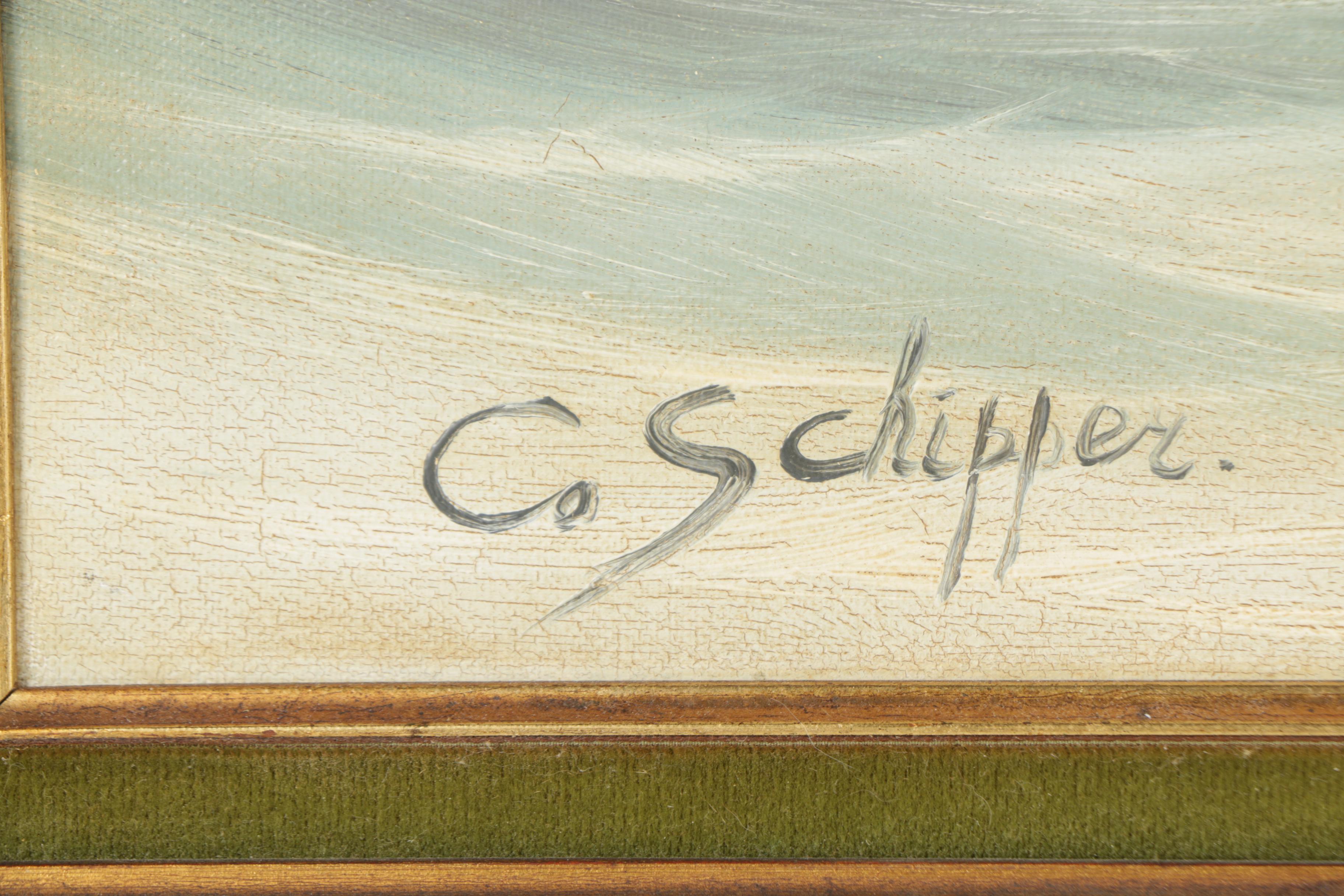 C. Schipper Oil Painting