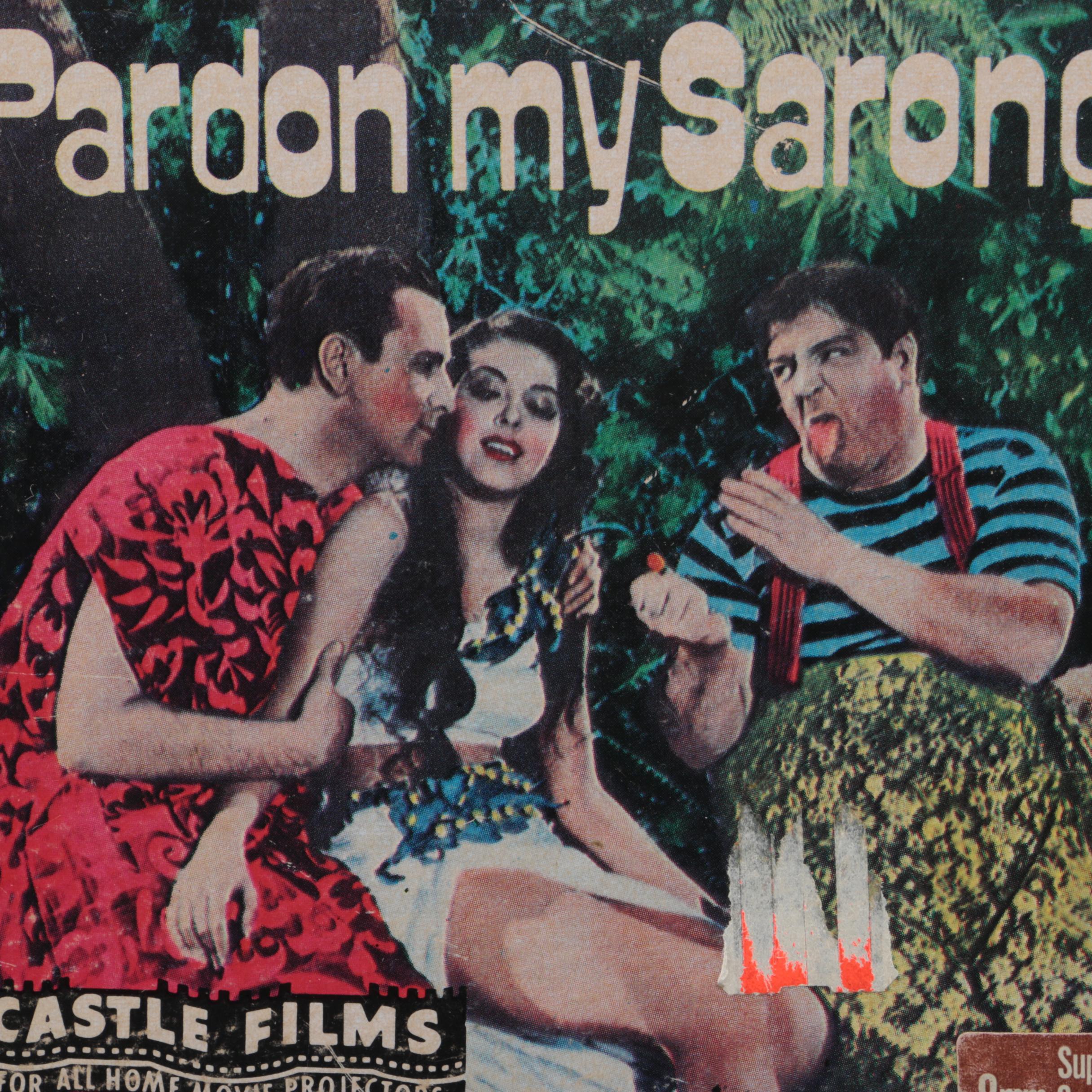 Abbott & Costello "Pardon My Sarong" 8MM Film