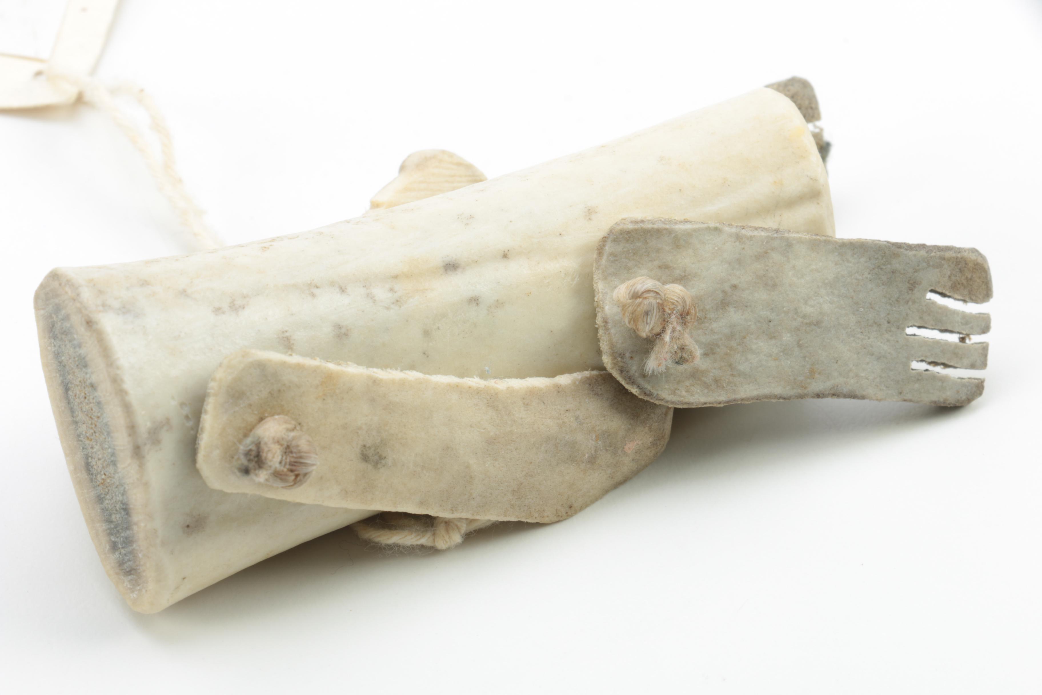 Inuit Style Carved Bone Figurines