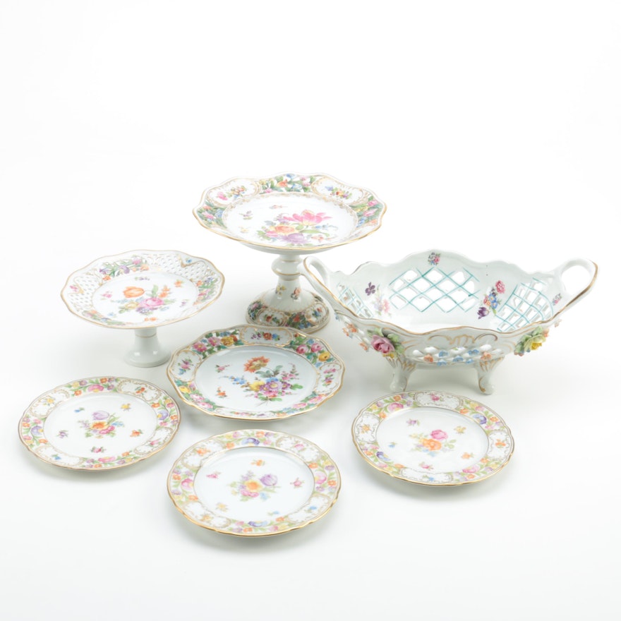 Dresden and Schumann Porcelain Tableware