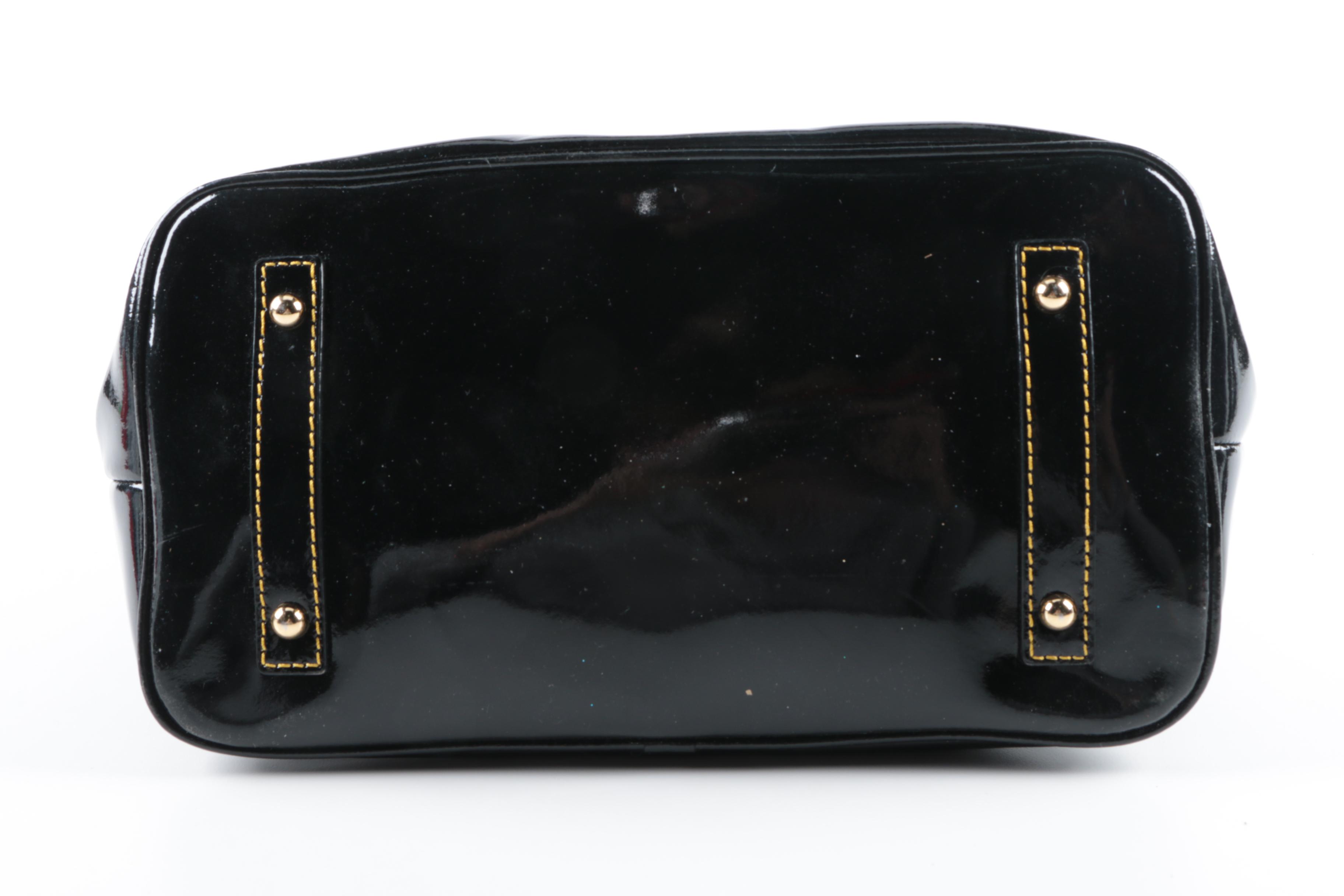 Dooney & Bourke Black Patent Leather Handbag