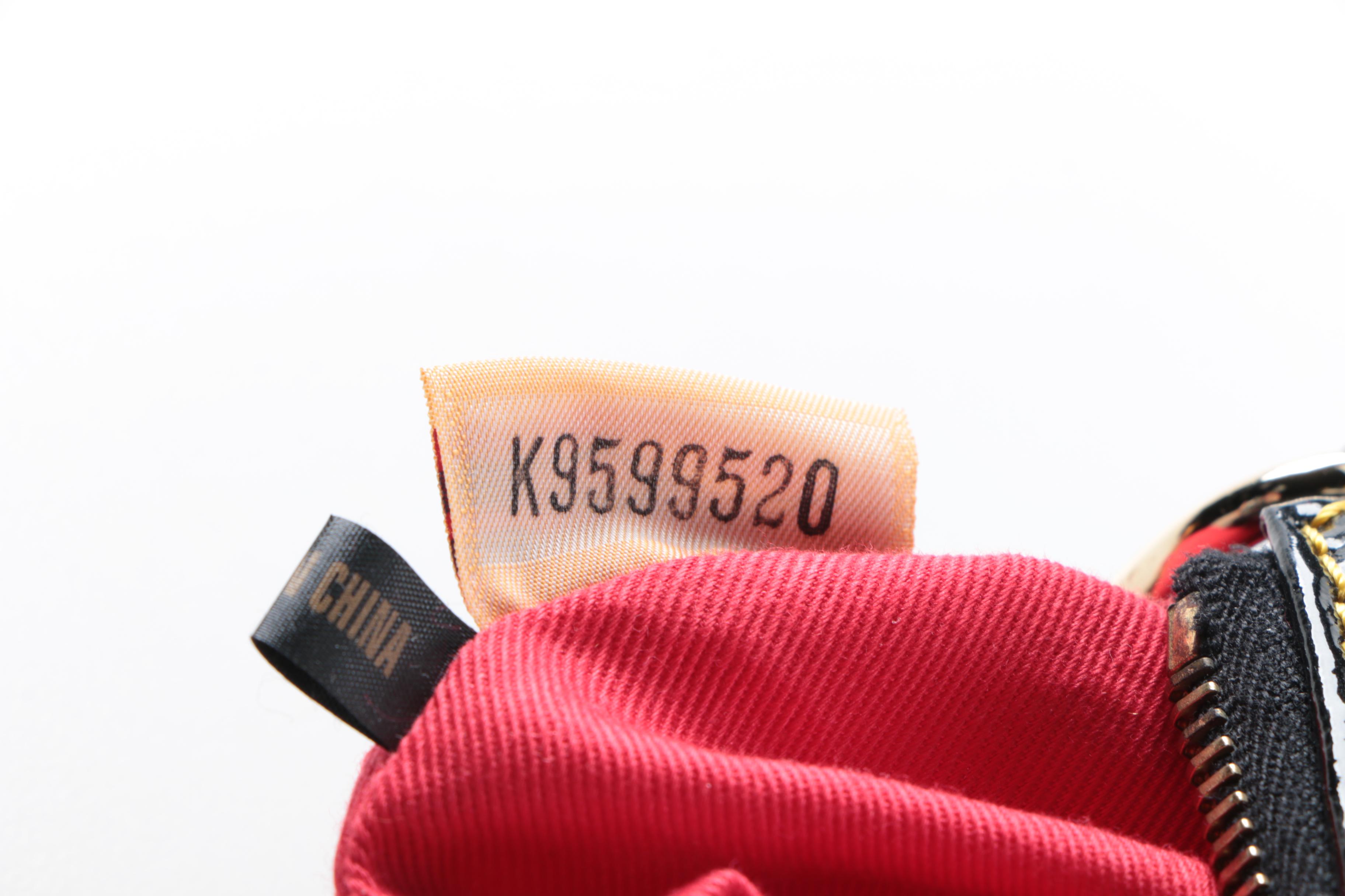 Dooney & Bourke Black Patent Leather Handbag