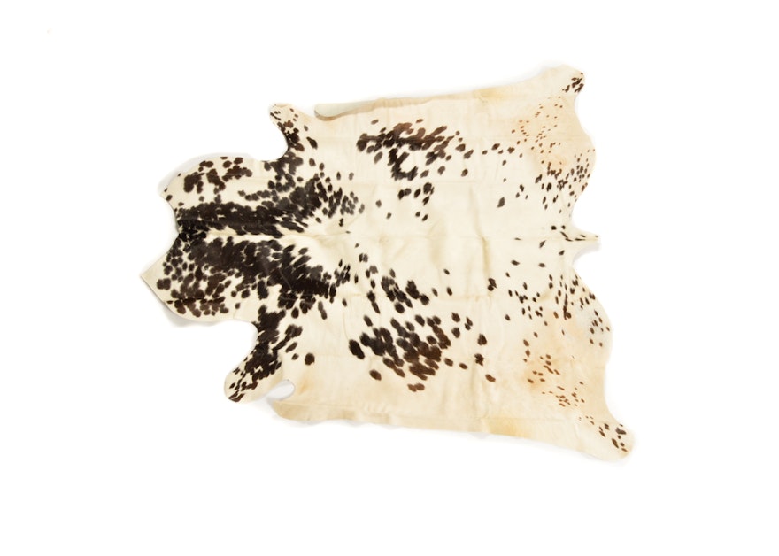 Cow Hide Accent Rug