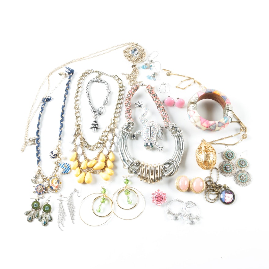 Assortment of Jewelry Including Betsy Johnson