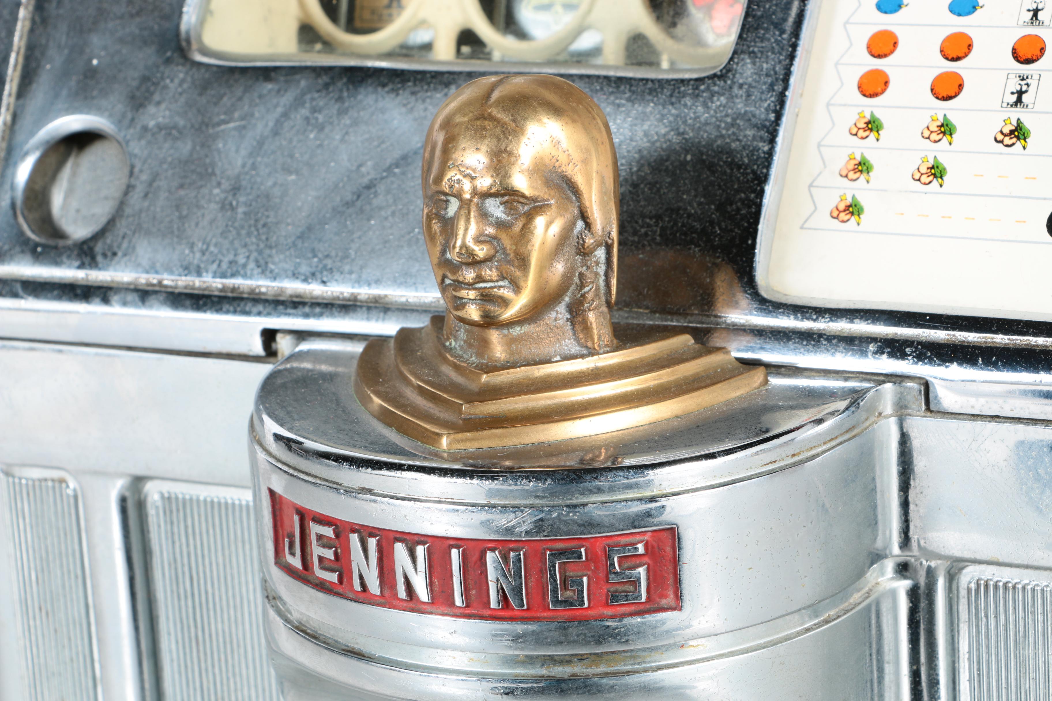 Vintage "Lucky Punter" Slot Machine with Stand