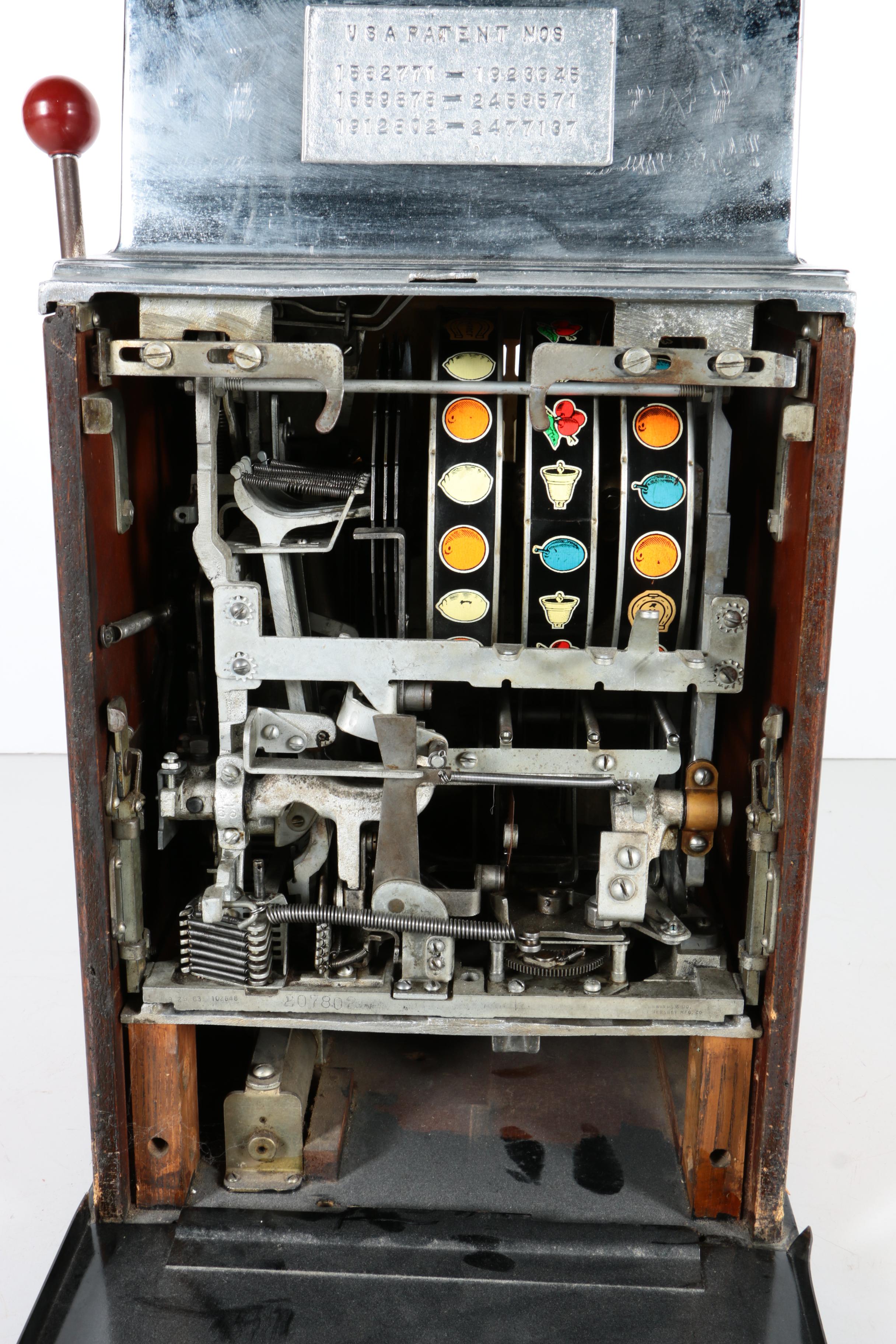 Vintage "Lucky Punter" Slot Machine with Stand