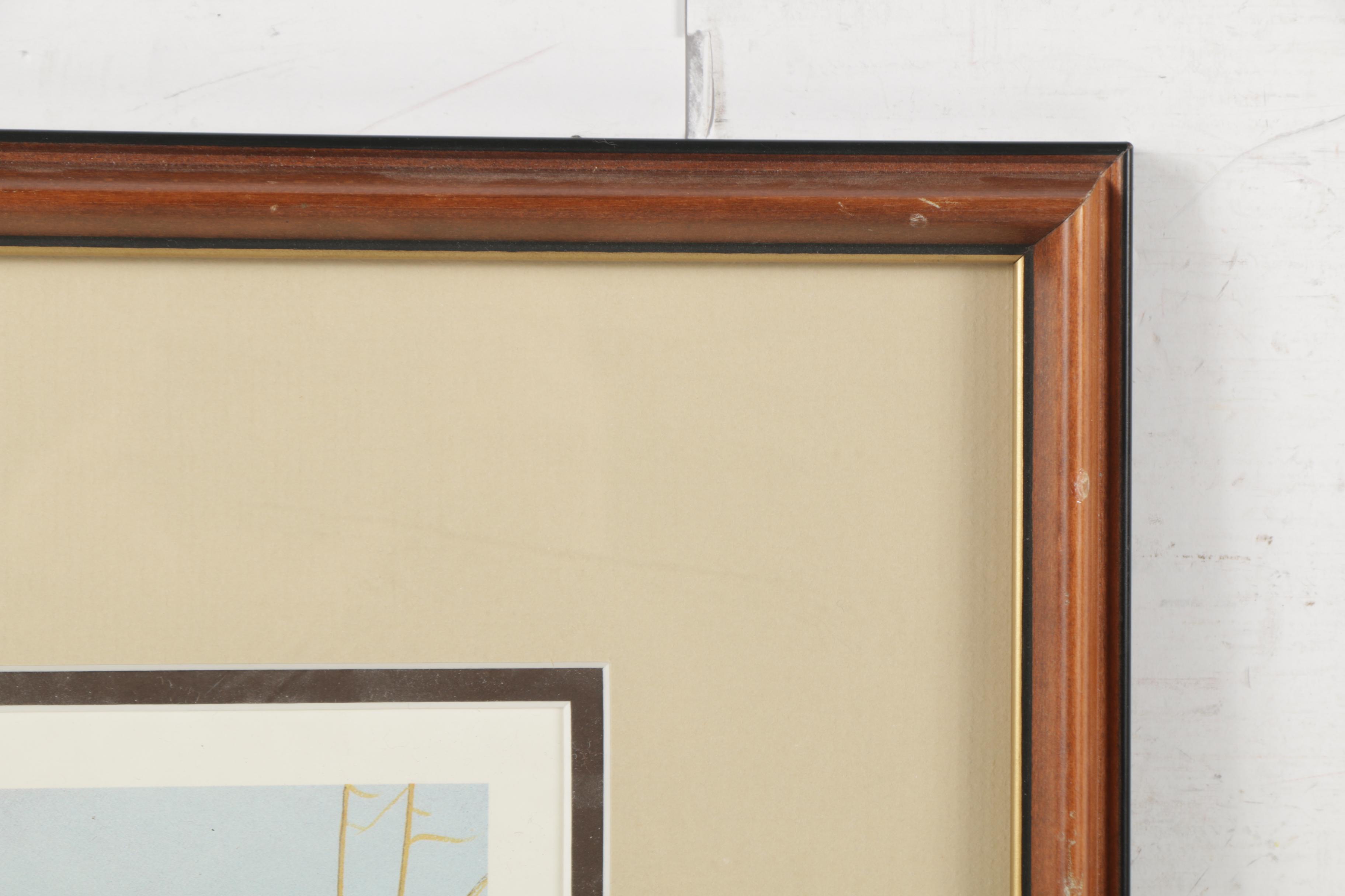 Limited Edition Offset Lithographs of Waterfowl with Commemorative Stamps