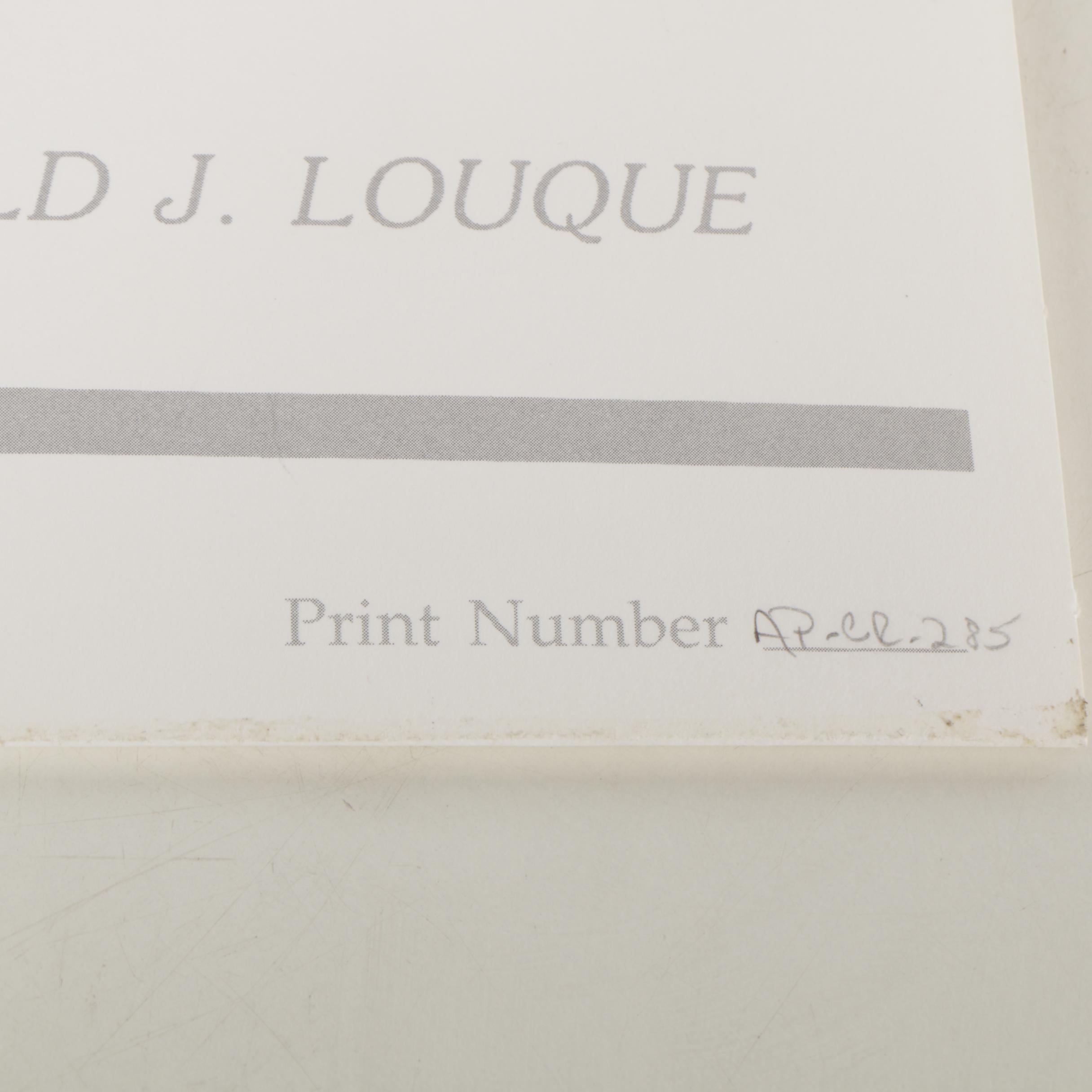 Limited Edition Offset Lithographs of Waterfowl with Commemorative Stamps