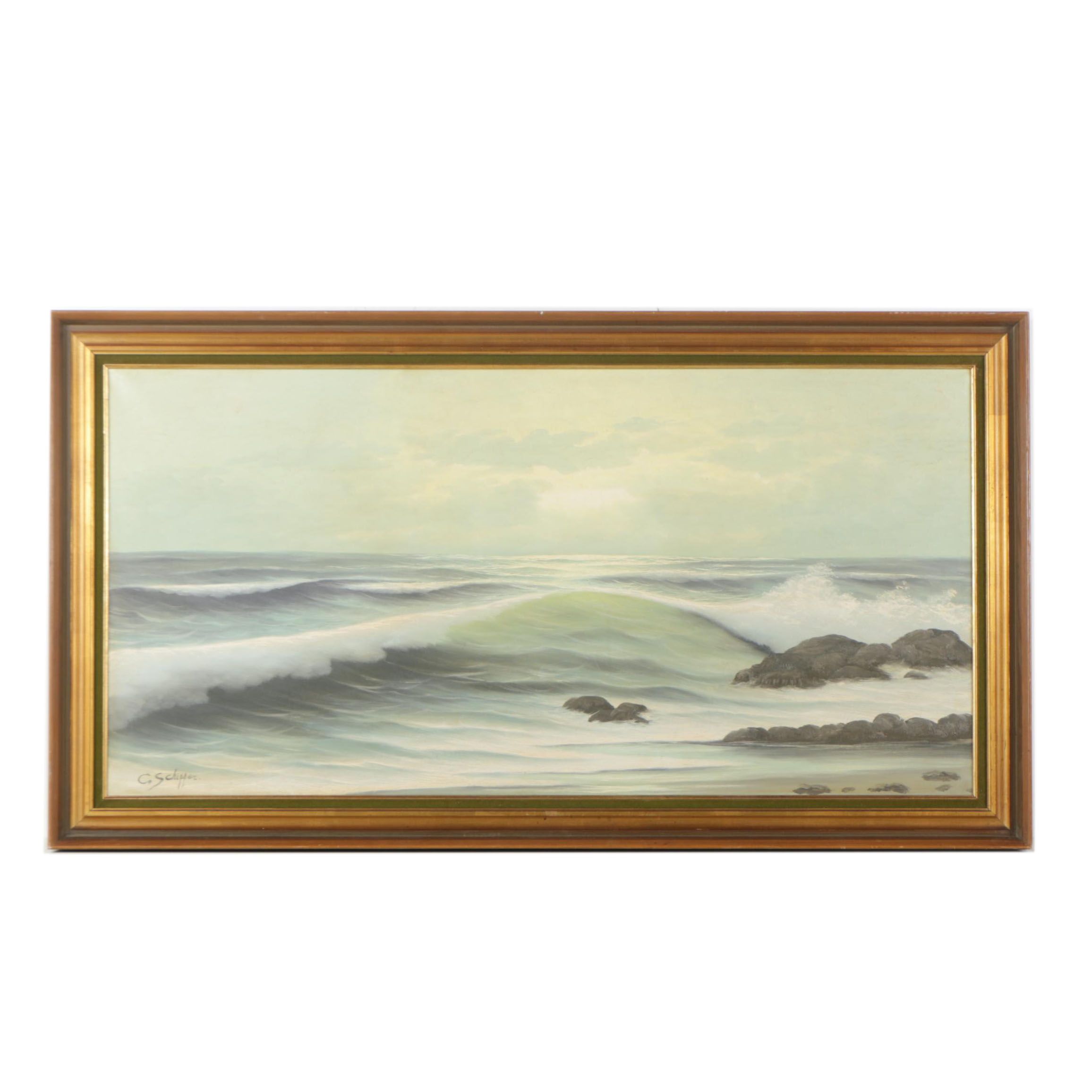 C. Schipper Oil Painting