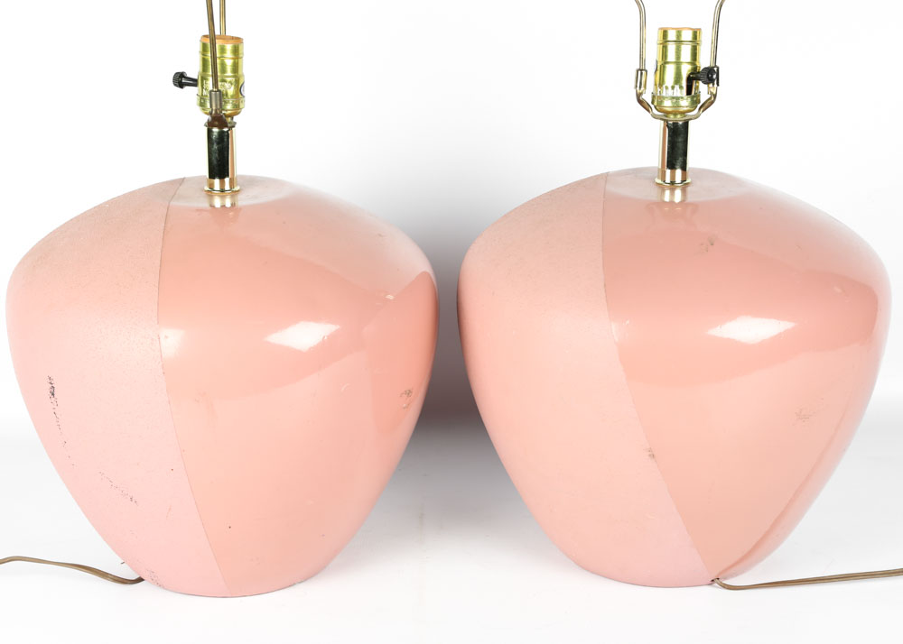 Pink Ceramic Table Lamps