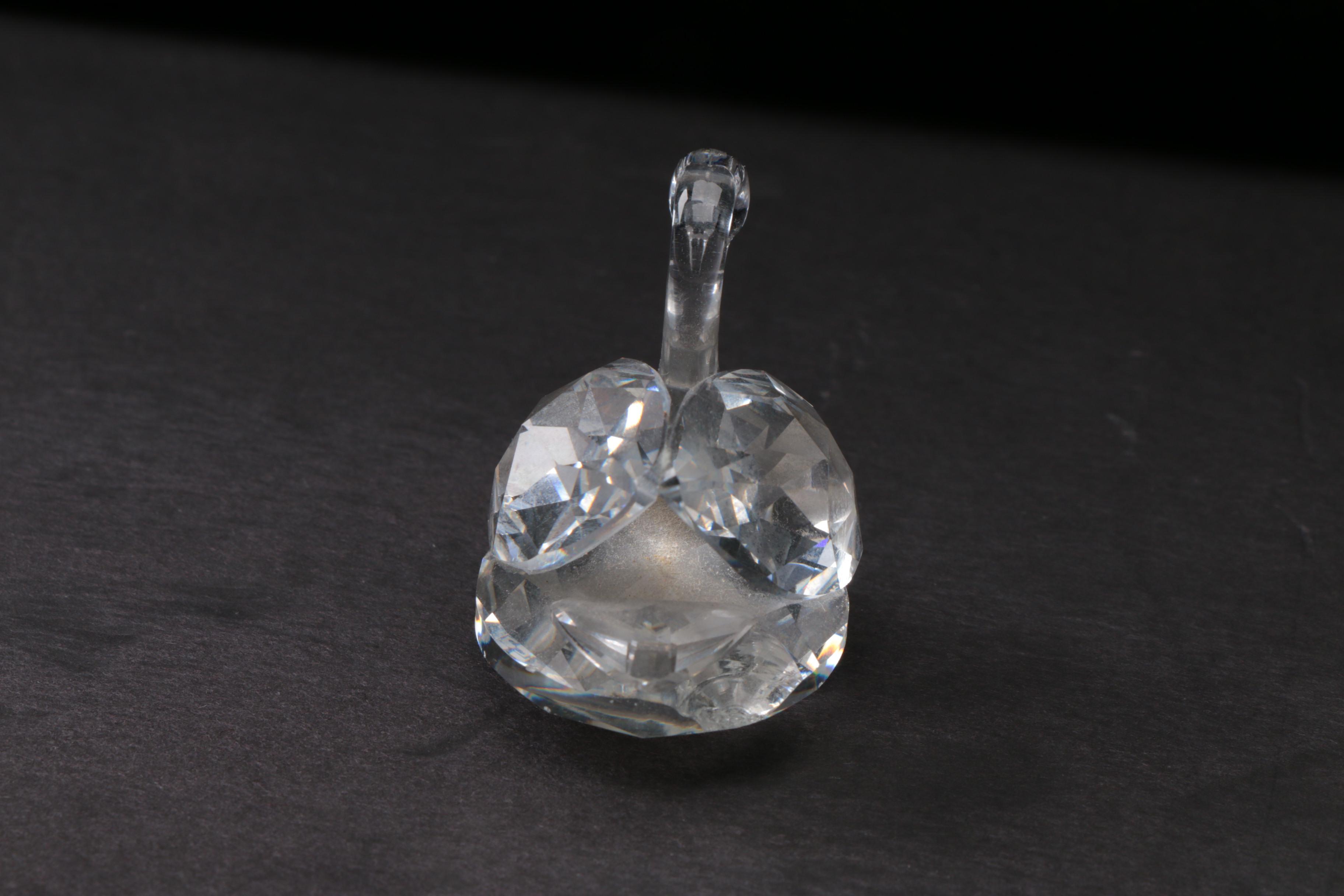 Swarovski Crystal Swan Figurine