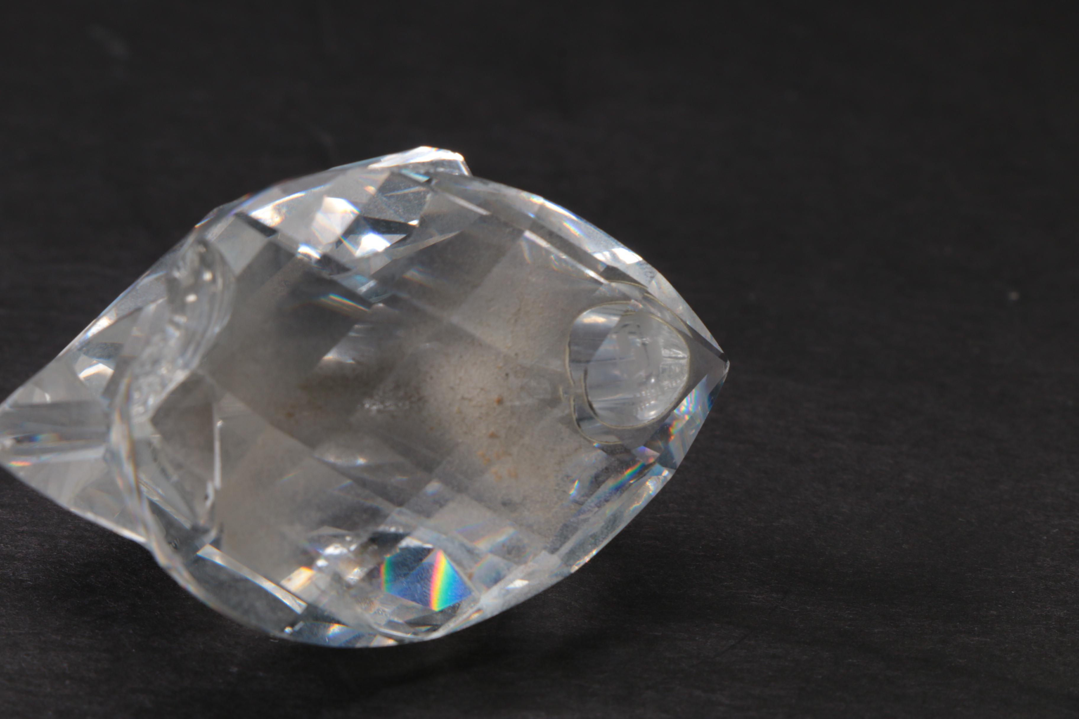 Swarovski Crystal Swan Figurine