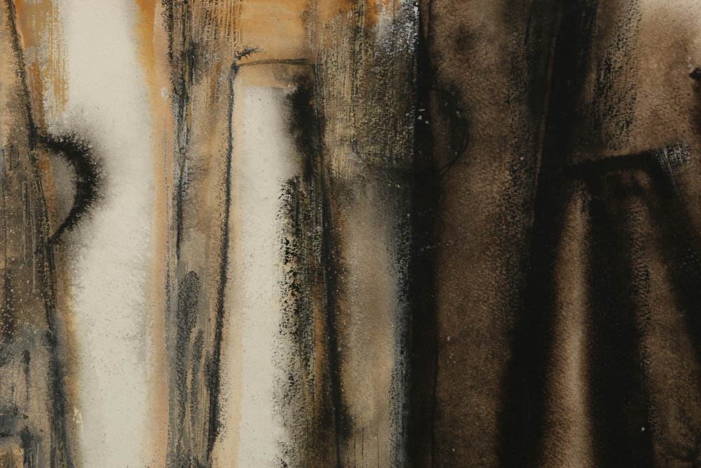 Rosario Moreno Gouache Painting