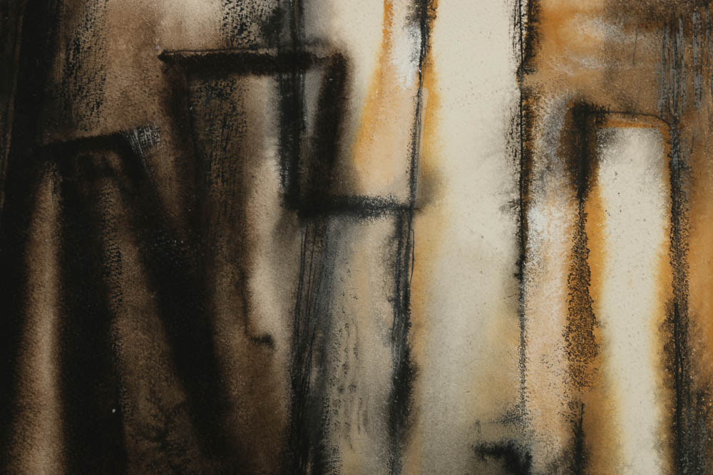 Rosario Moreno Gouache Painting