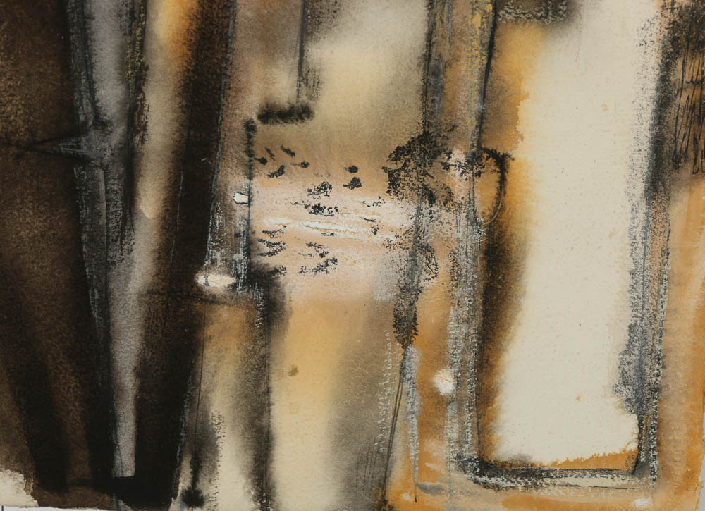 Rosario Moreno Gouache Painting