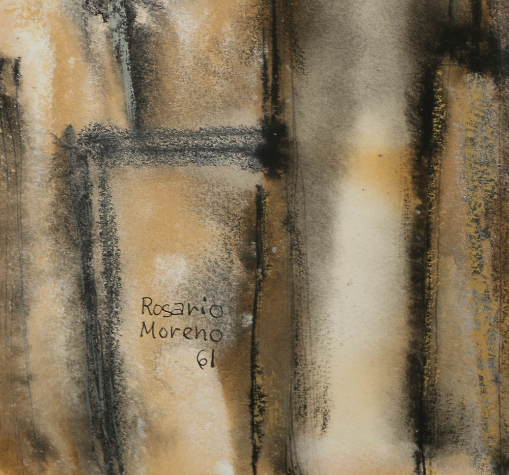 Rosario Moreno Gouache Painting