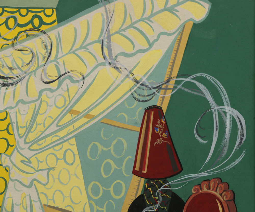 Lura N. Sellew Gouache Paintings