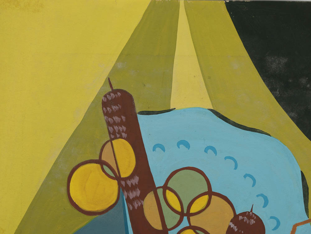 Lura N. Sellew Gouache Paintings