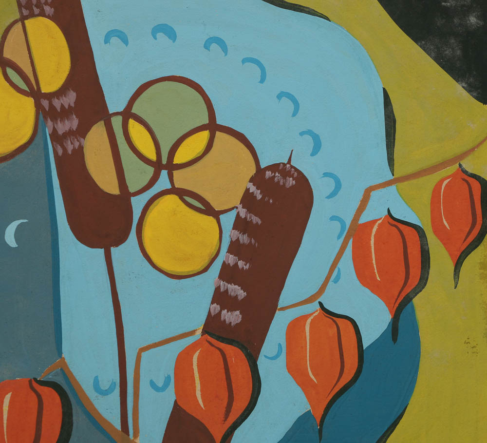 Lura N. Sellew Gouache Paintings