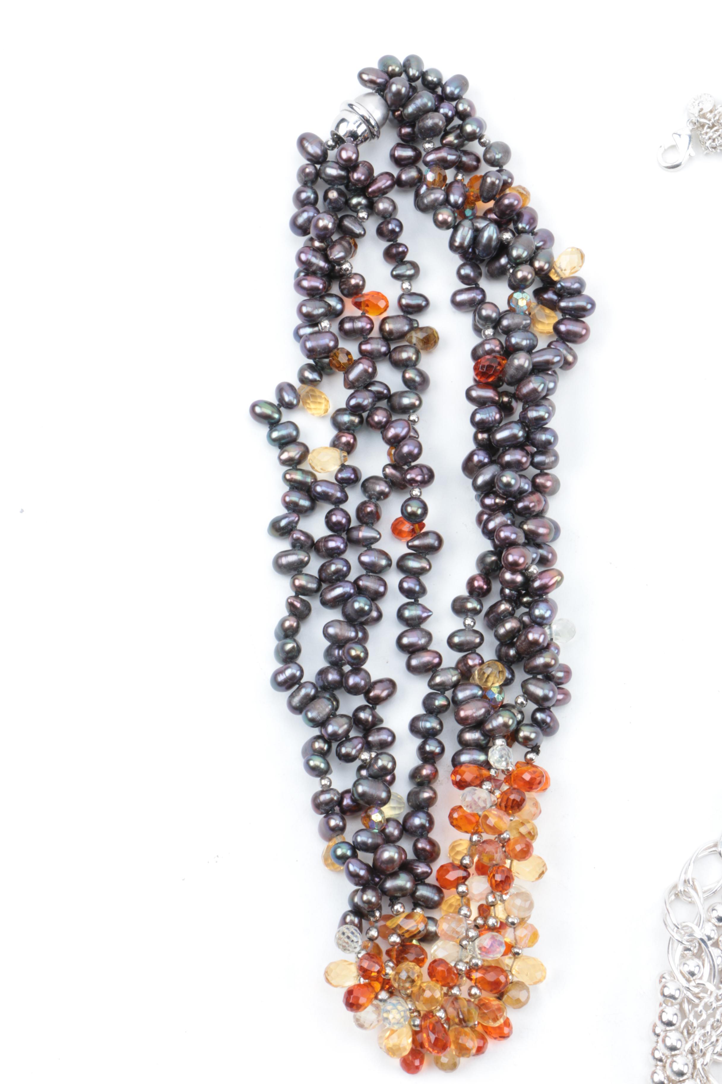 Jewelry Assortment Including Cultured Pearls