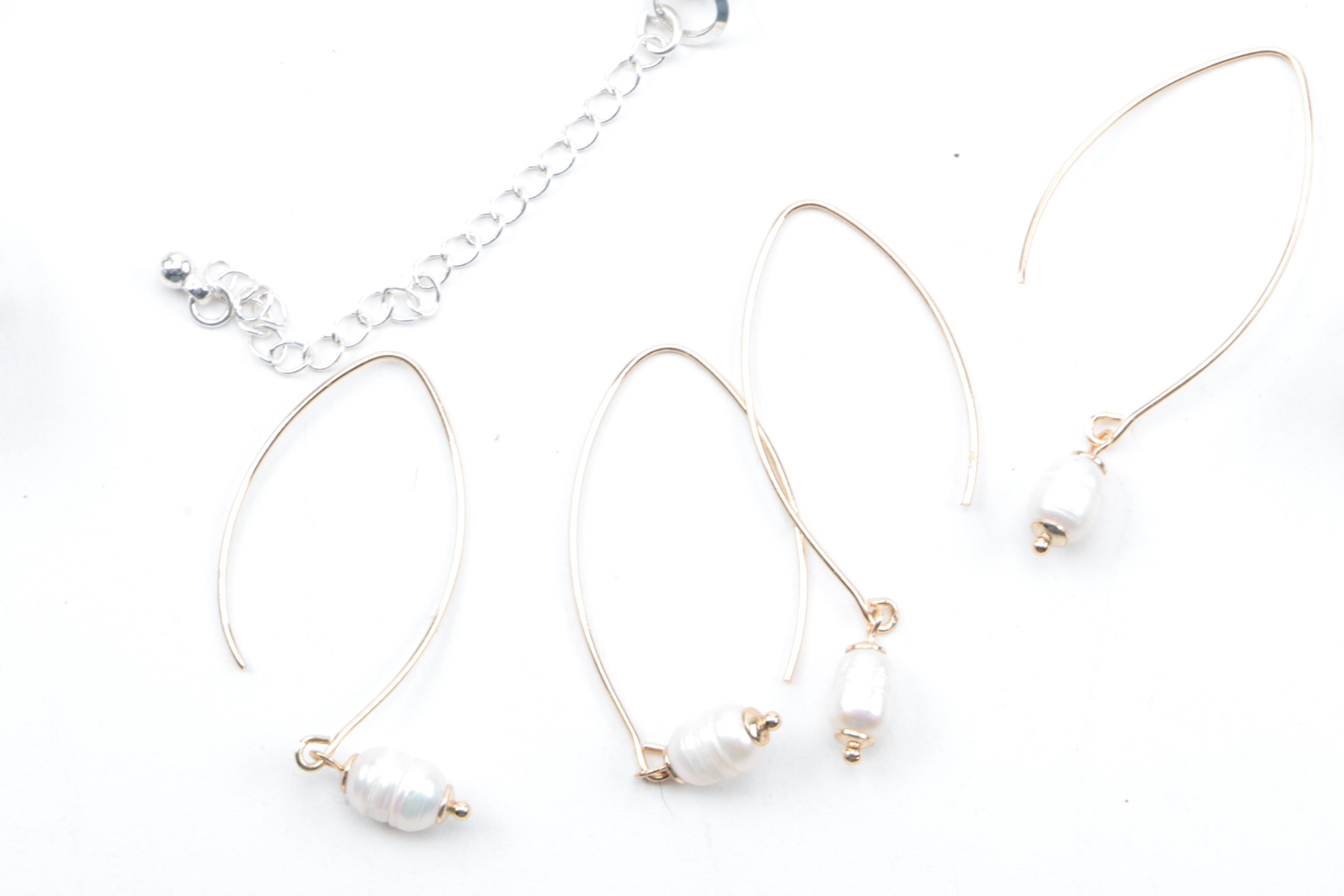 Jewelry Assortment Including Cultured Pearls