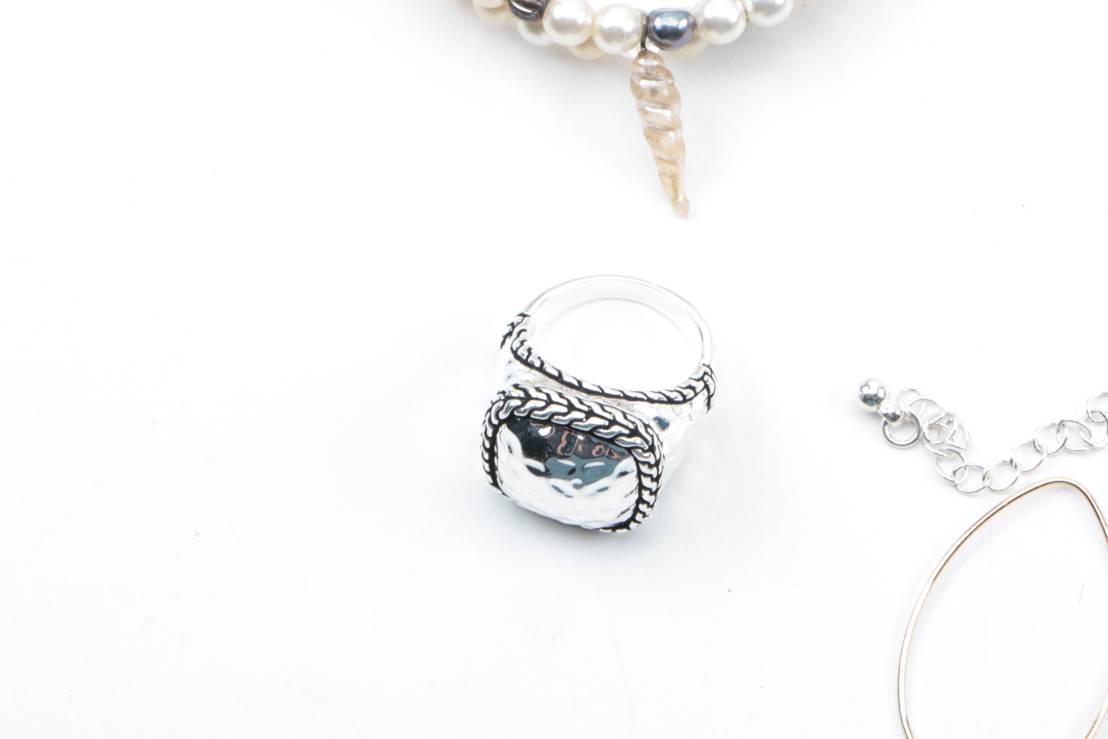 Jewelry Assortment Including Cultured Pearls