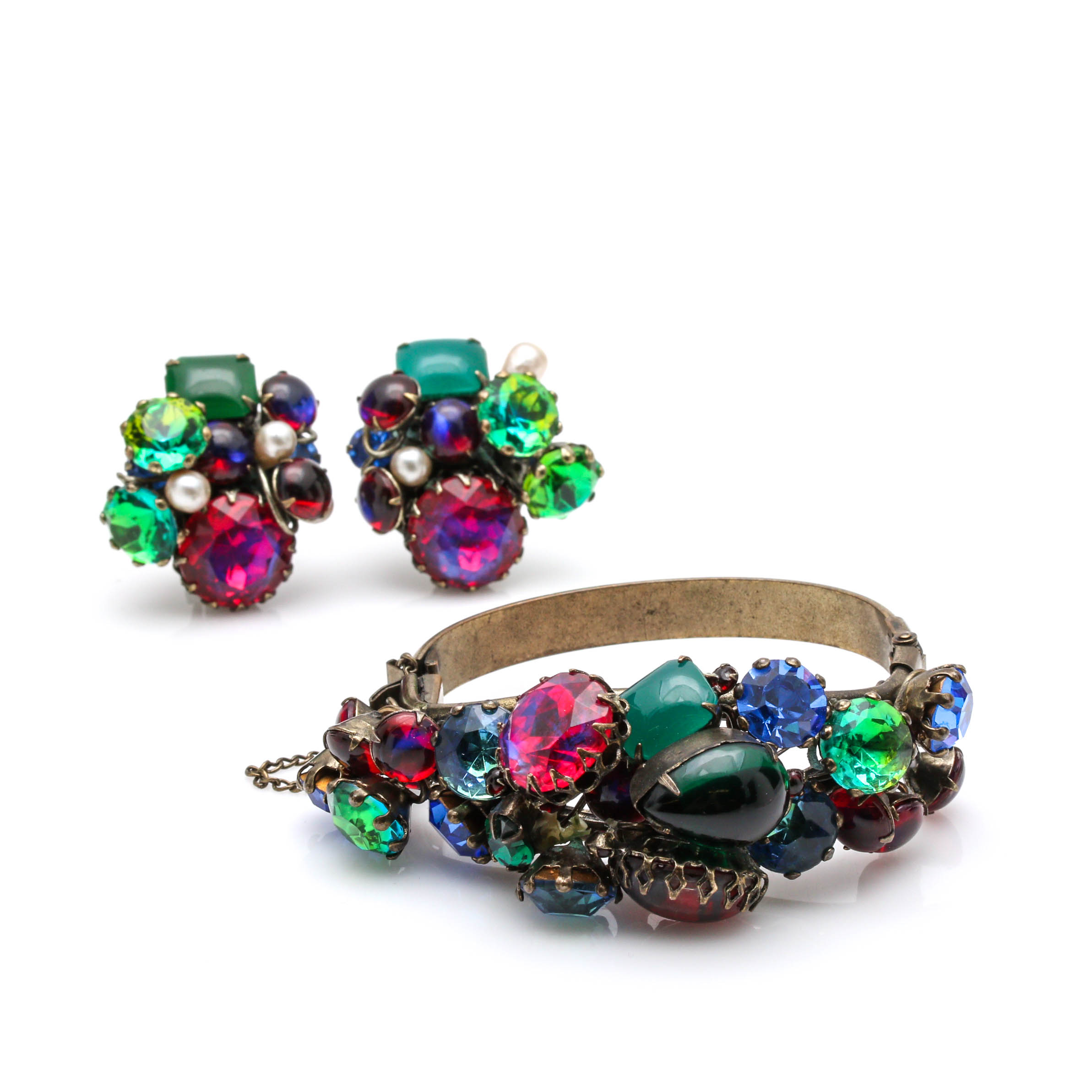 Vintage Hattie Carnegie Demi Parure