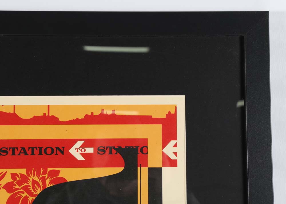 Shepard Fairey Signed Offset Print "Obey 3-Face Collage"