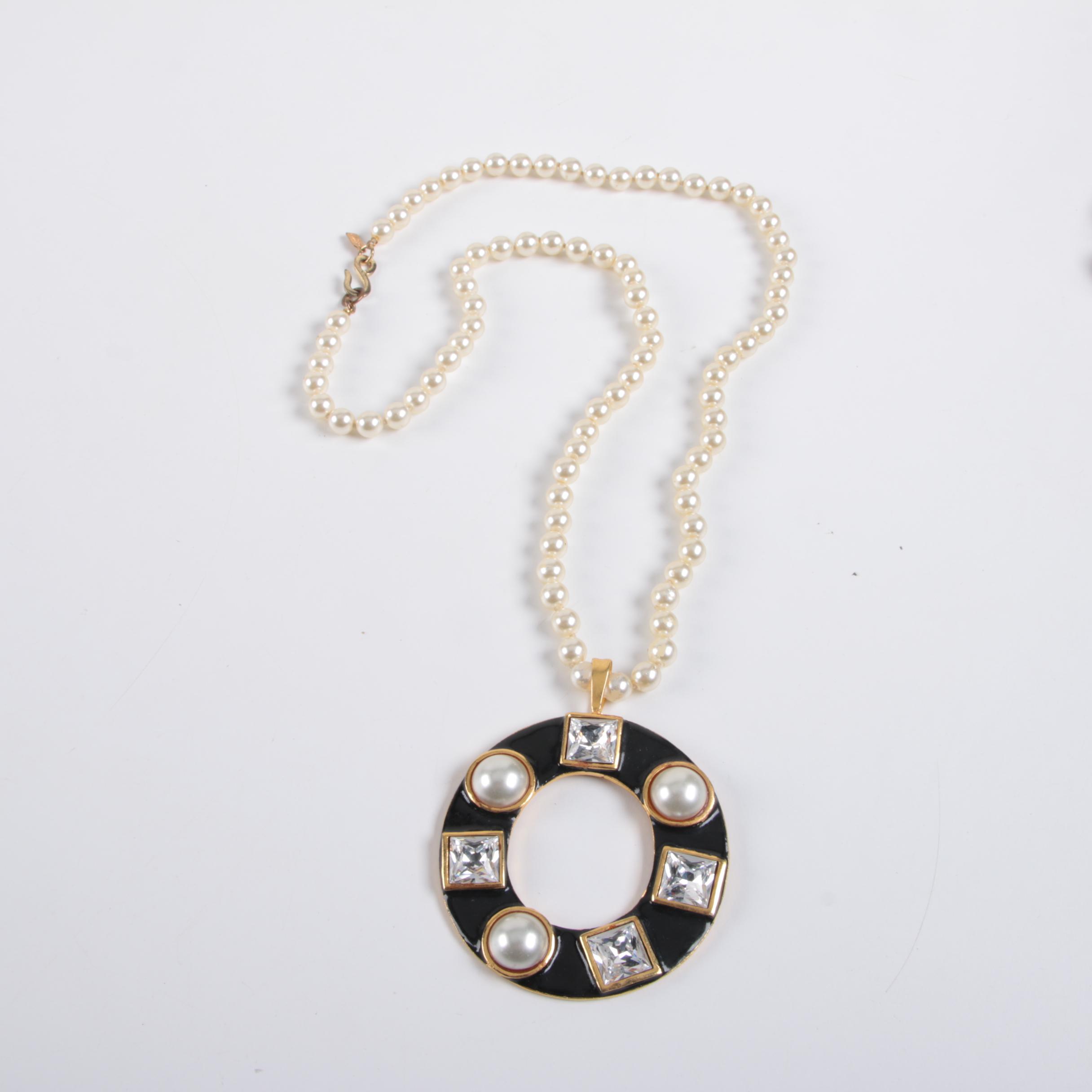 Assortment of Jewelry Including Weiss and Kate Spade