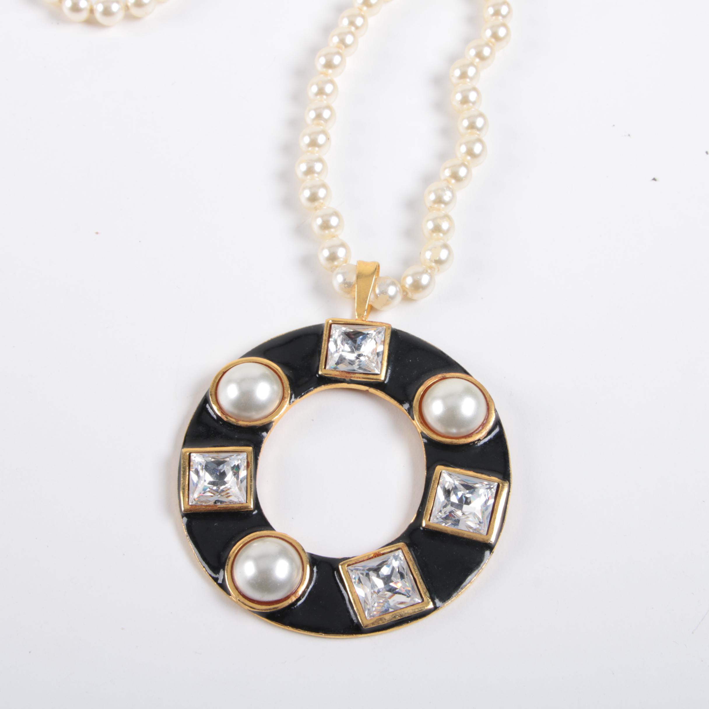 Assortment of Jewelry Including Weiss and Kate Spade