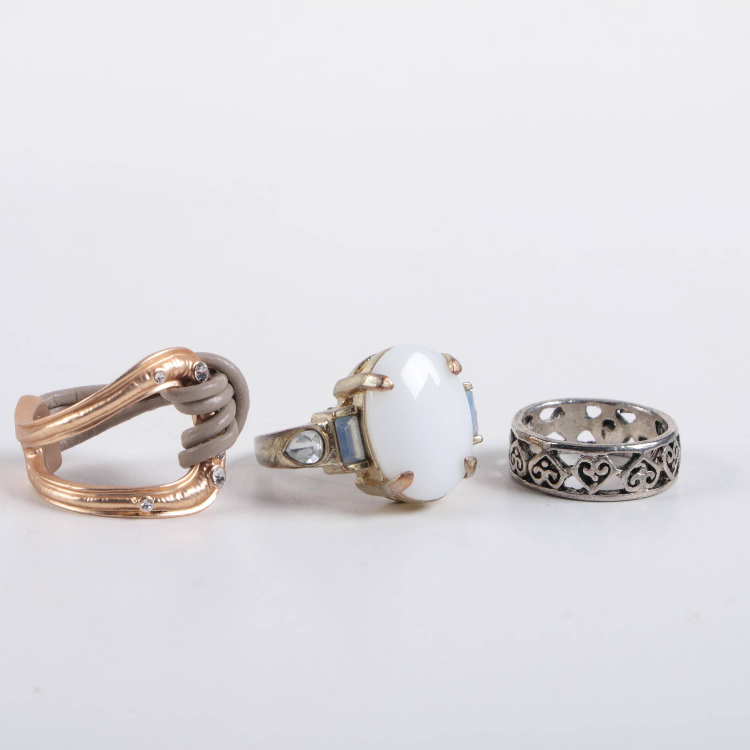 Assortment of Jewelry Including Weiss and Kate Spade