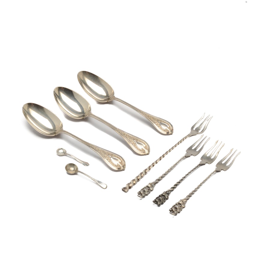 Whiting Mfg. Co., Dominick & Haff and Other Vintage Sterling Silver Flatware