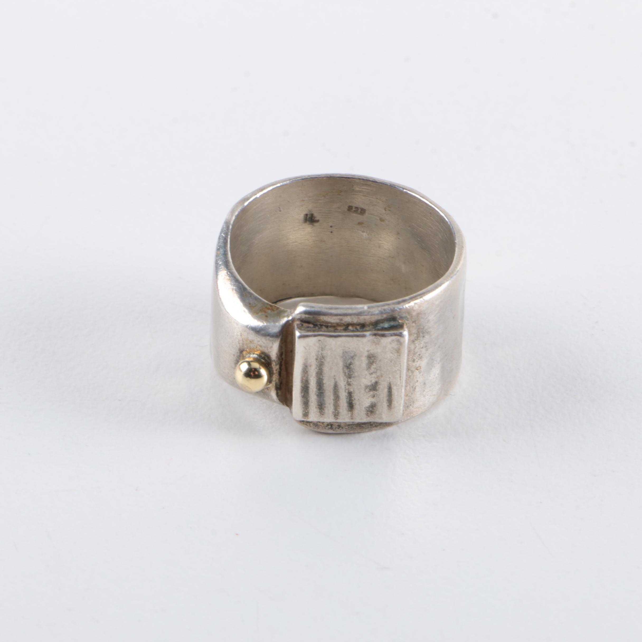 Sterling Silver Rings and Bracelets Including Chan Luu