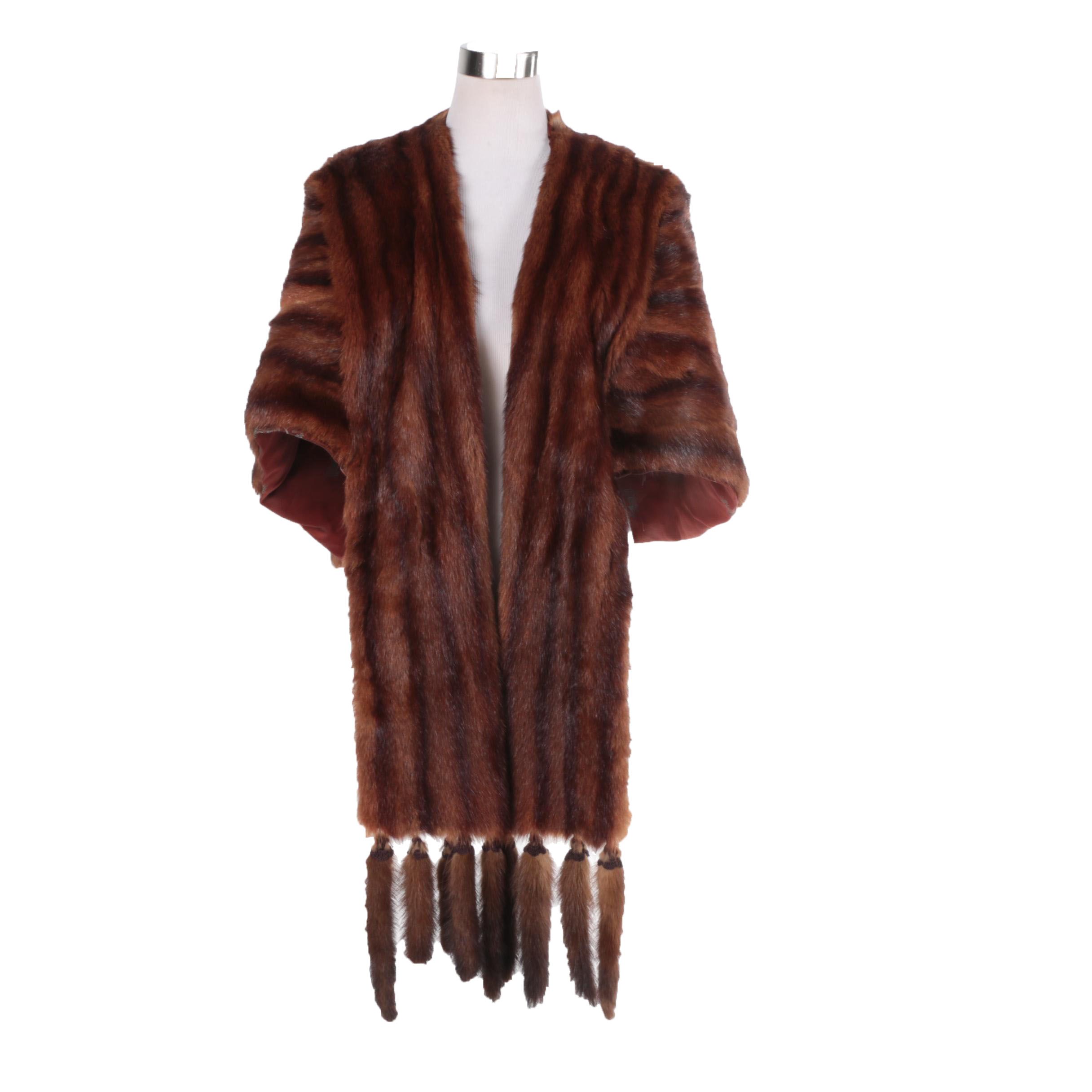 Vintage Joslin's Marmot Fur Stole
