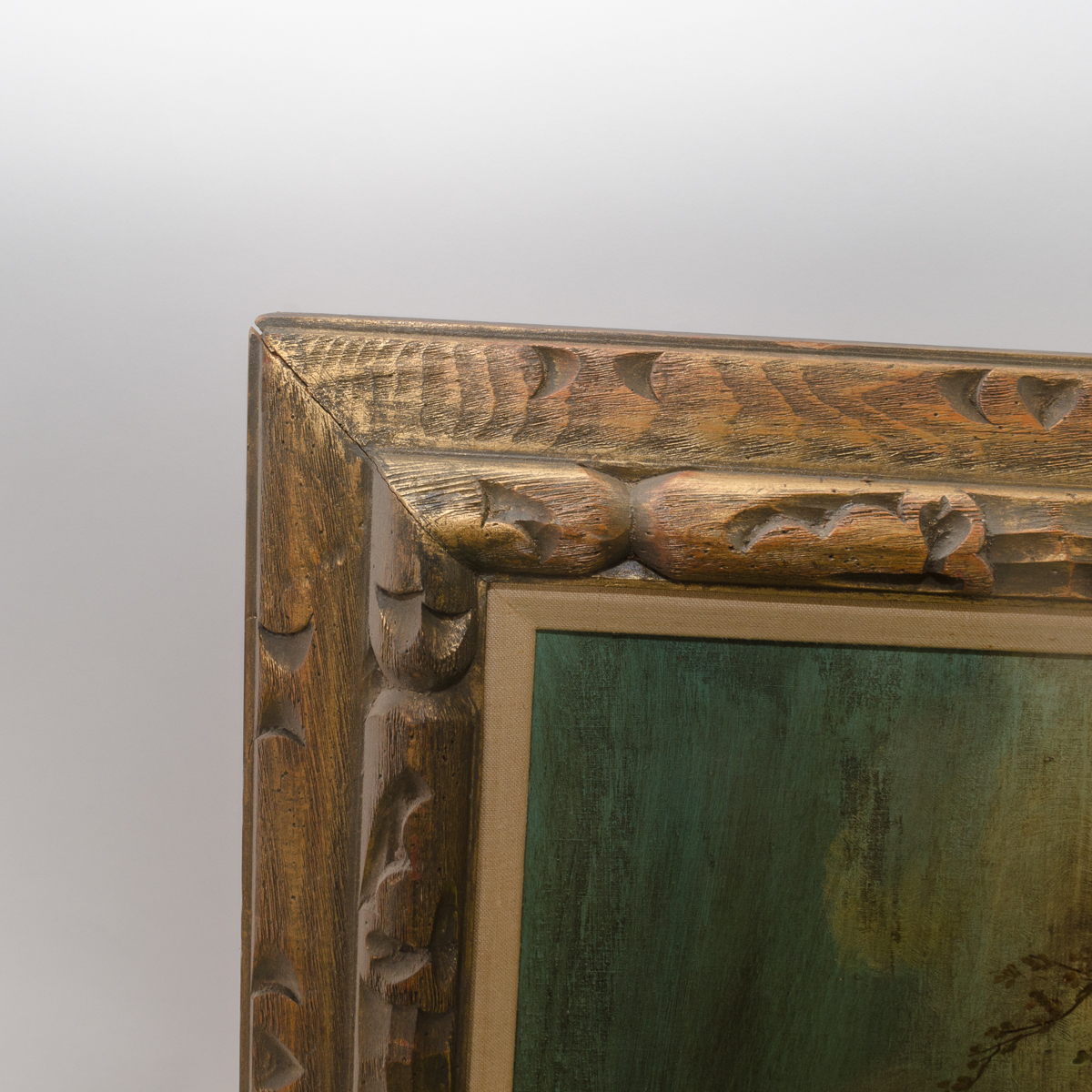 C. Patin Oil Painting Landscape with Figures