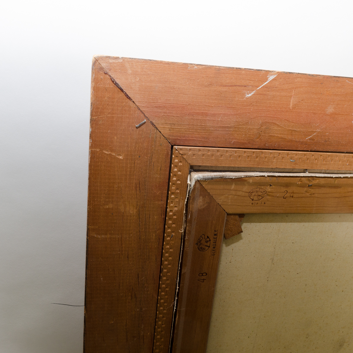 C. Patin Oil Painting Landscape with Figures