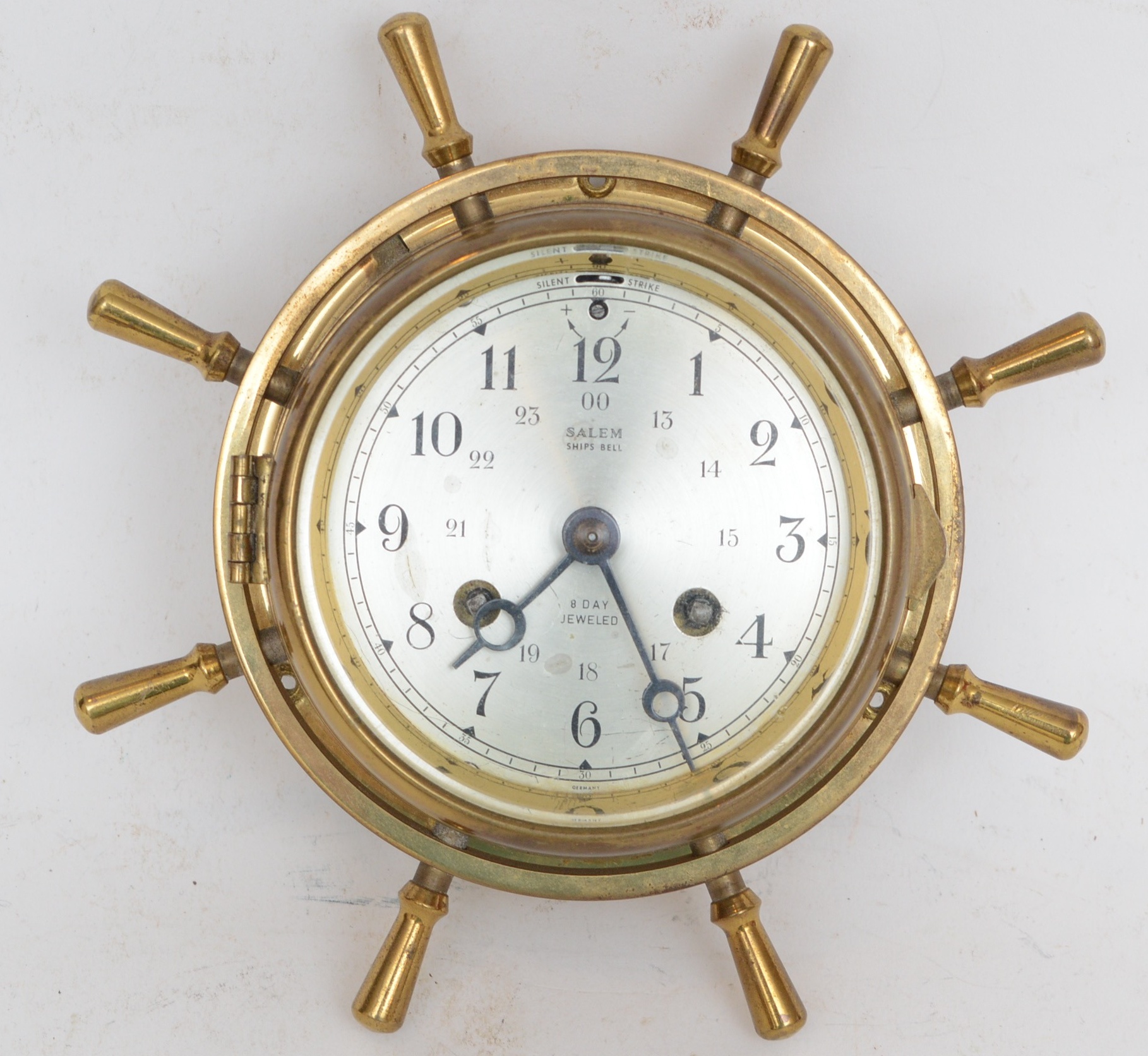 Salem Ship's Bell Clock