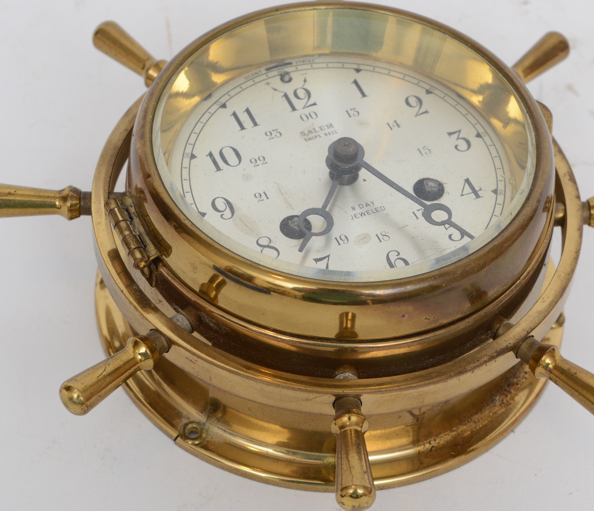 Salem Ship's Bell Clock