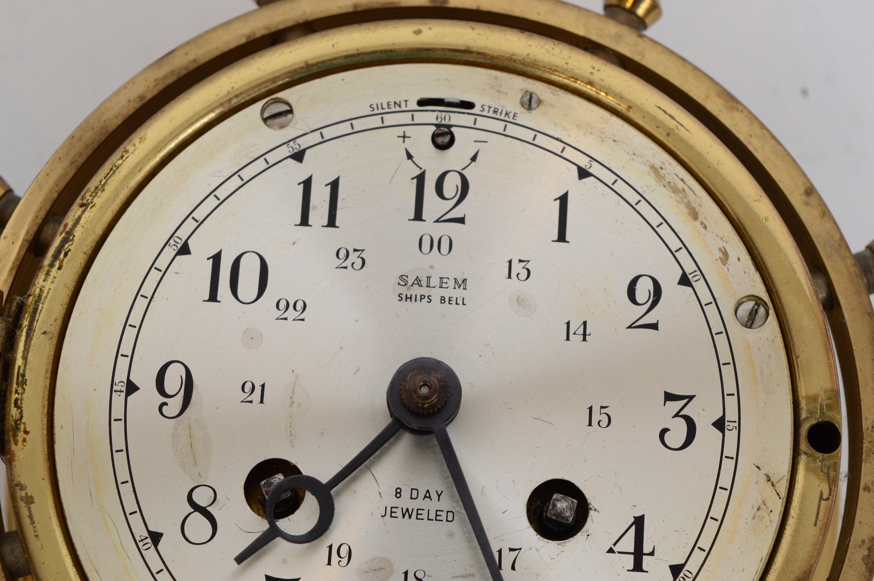 Salem Ship's Bell Clock