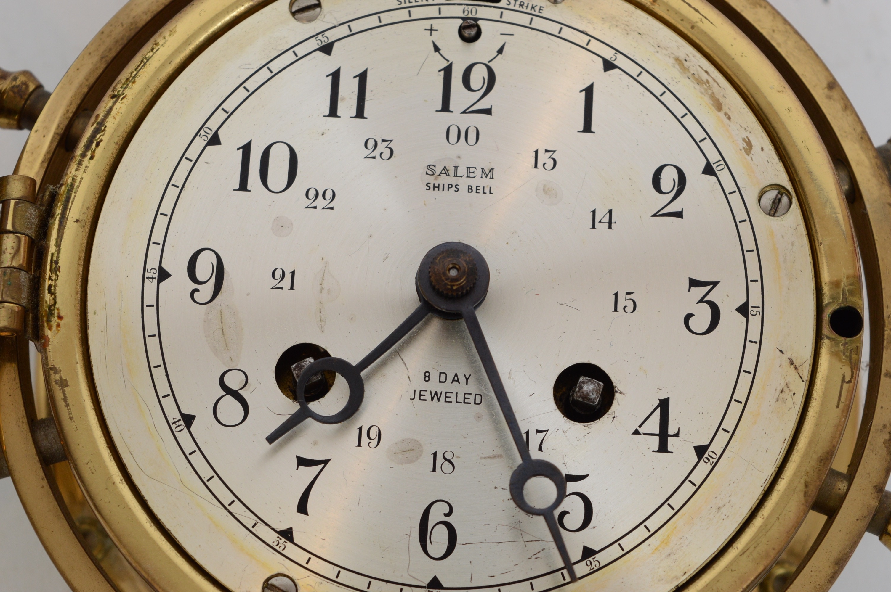 Salem Ship's Bell Clock